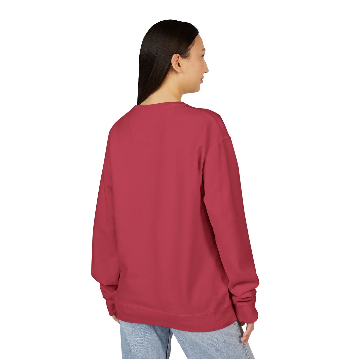 Cats Because People are Creepy ComfortWash® Garment Dyed Crewneck Sweatshirt