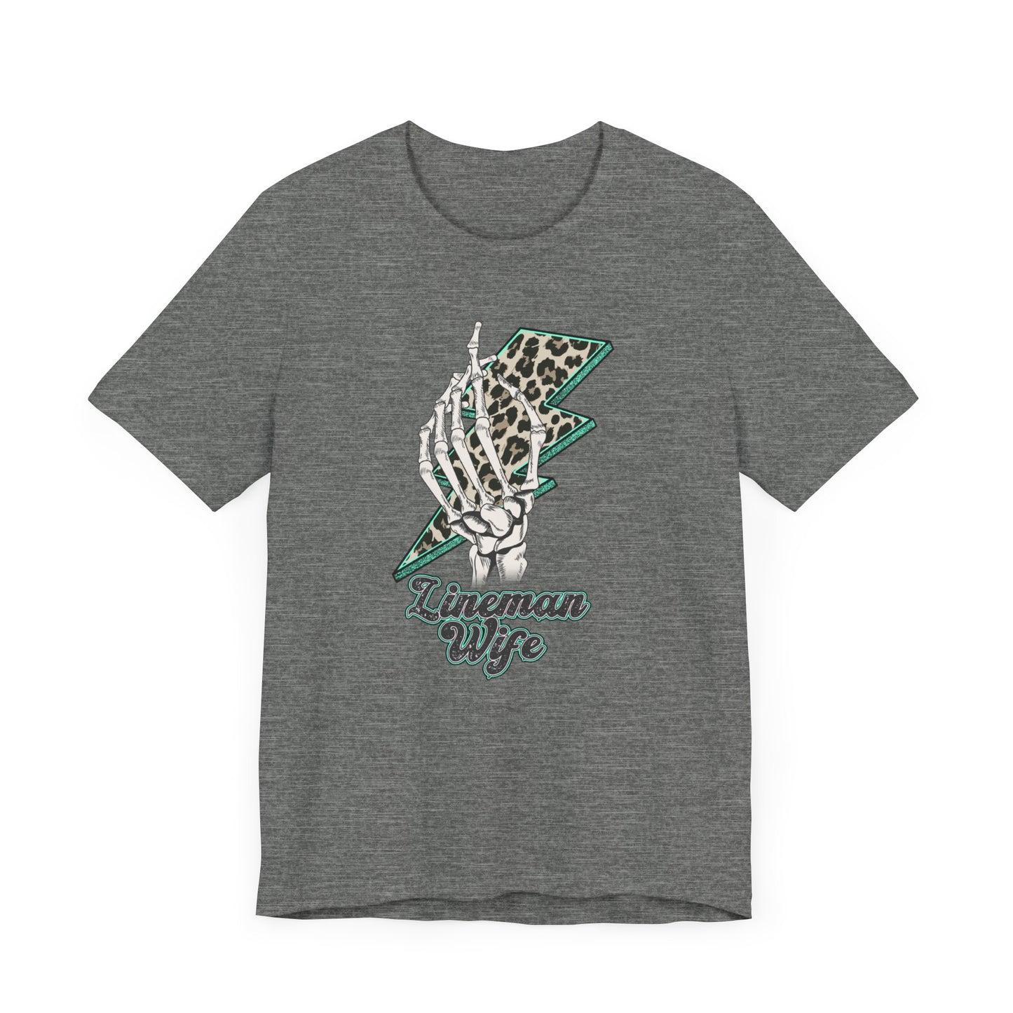 Lineman Wife Jersey Short Sleeve Tee