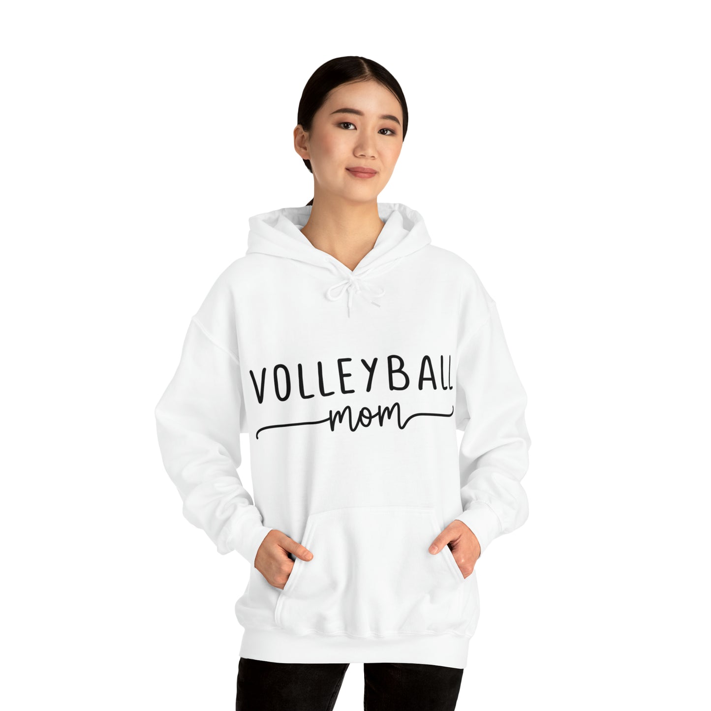 Volleyball MOM Heavy Blend™ Hooded Sweatshirt