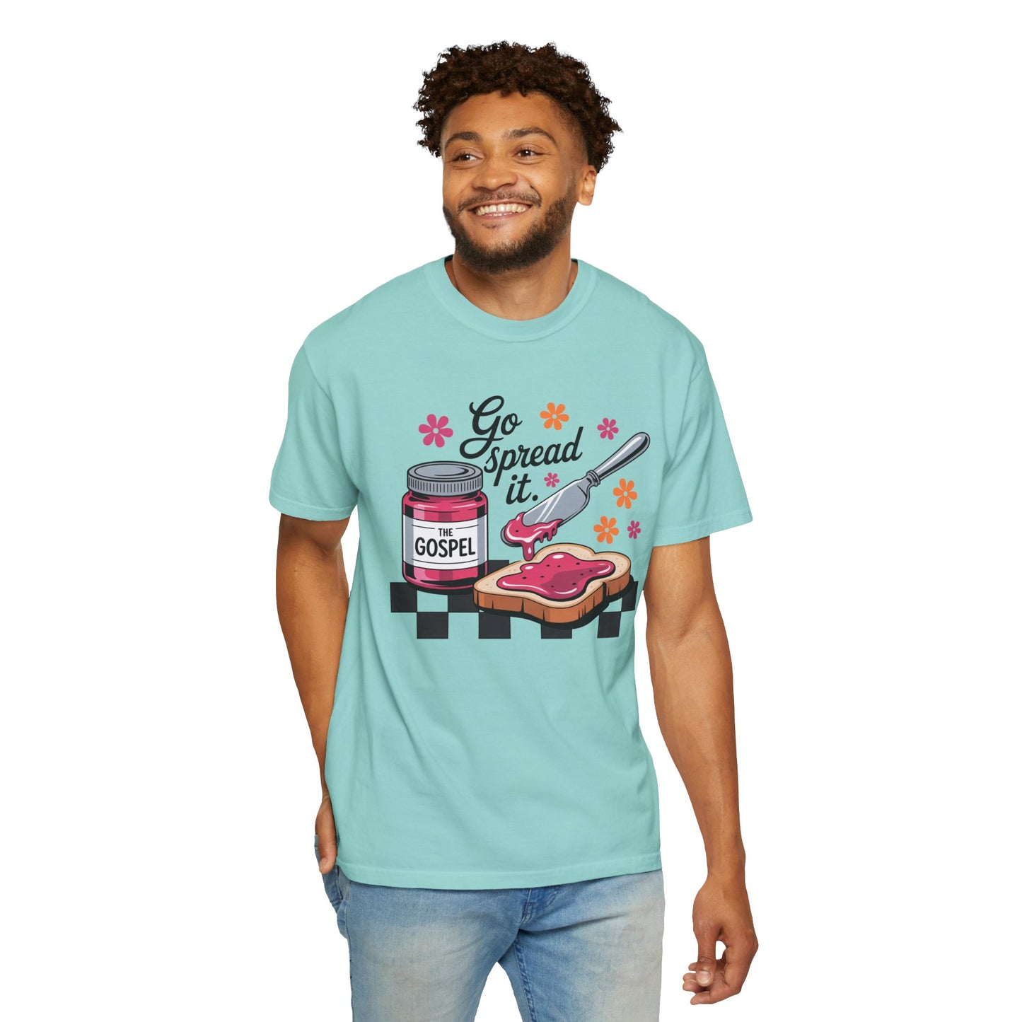 Go Spread It Garment-Dyed T-shirt