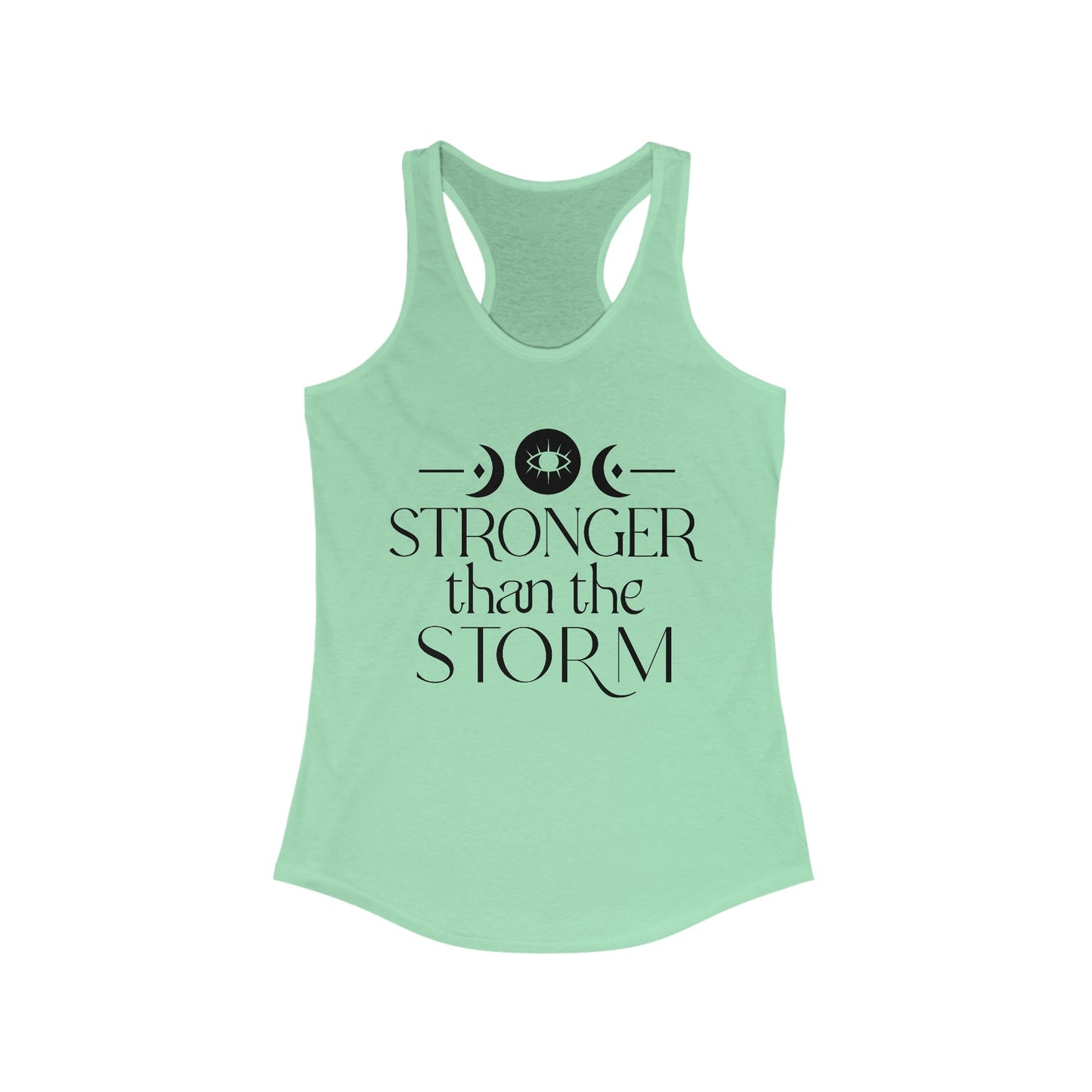 Boho Stronger Than The Storm Women's Ideal Racerback Tank