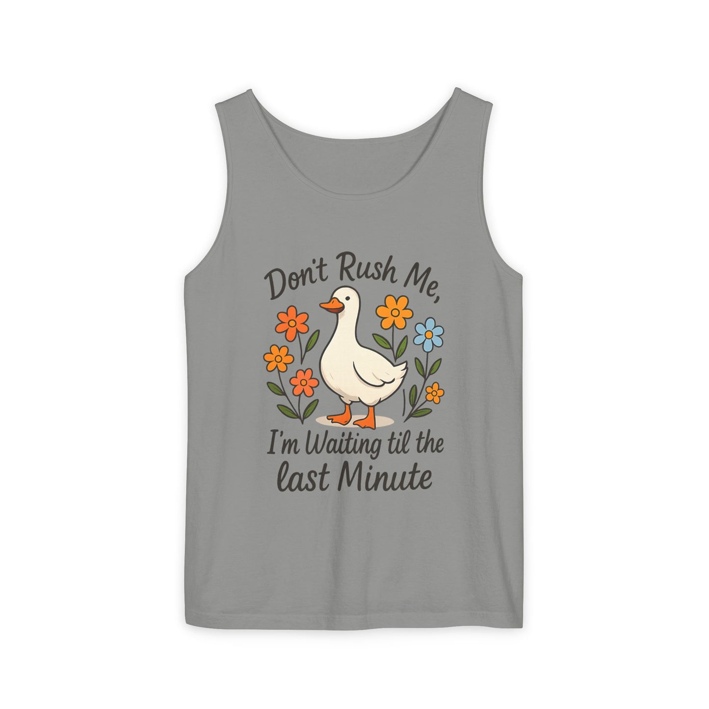 Dot Rush Me Garment-Dyed Tank Top