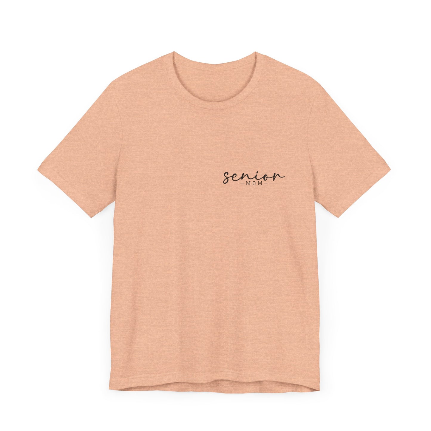 Senior Mom Pocket Jersey Short Sleeve Tee