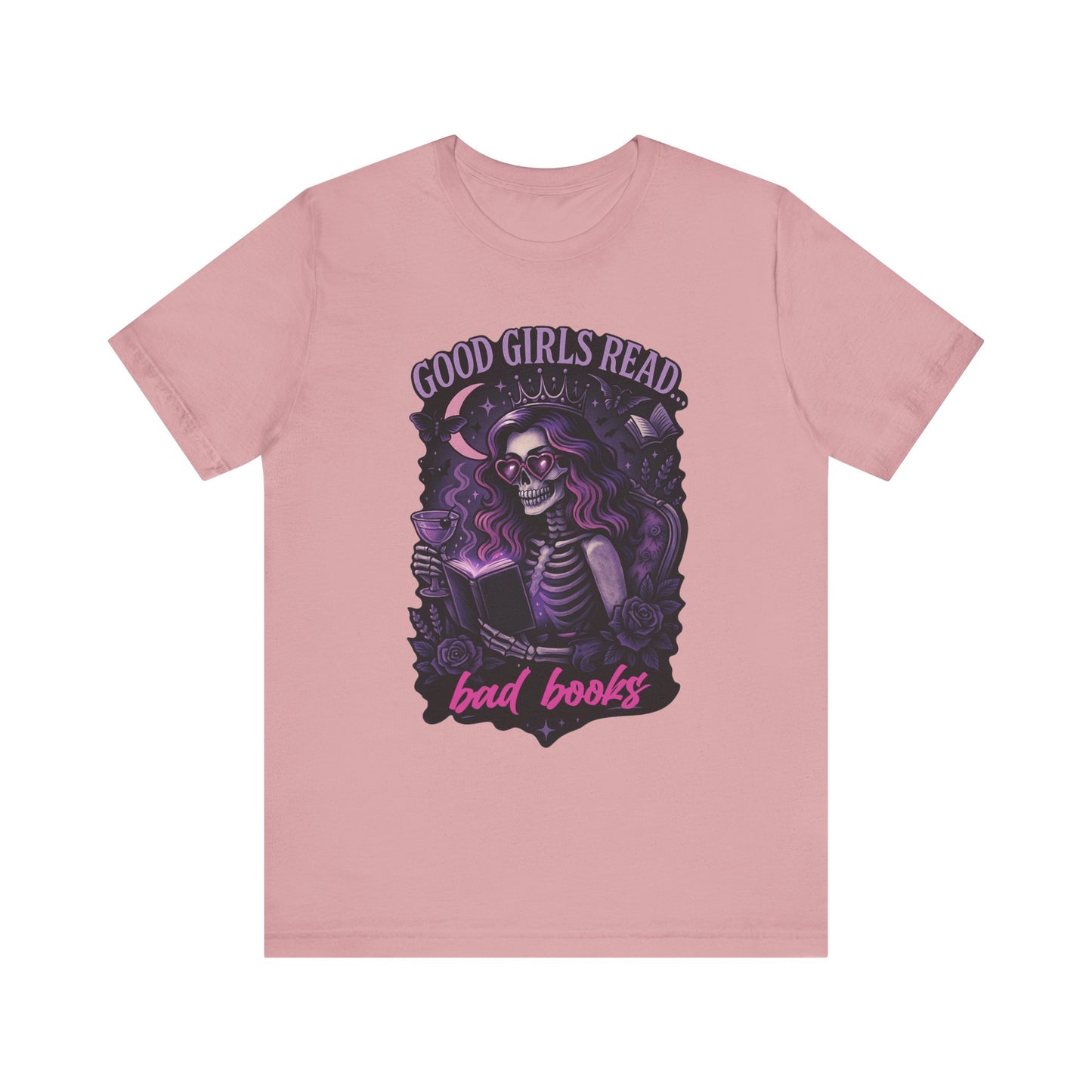 Good Girls Read Bad Books Jersey Short Sleeve Tee