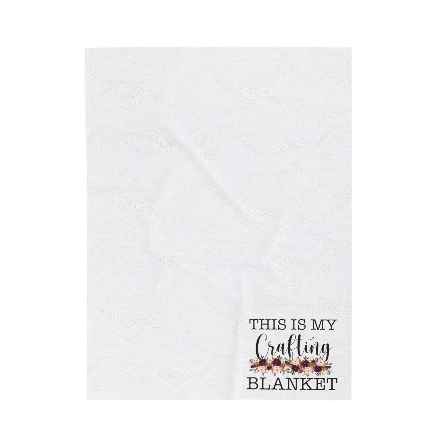 Crafting Blanket Velveteen Plush Blanket