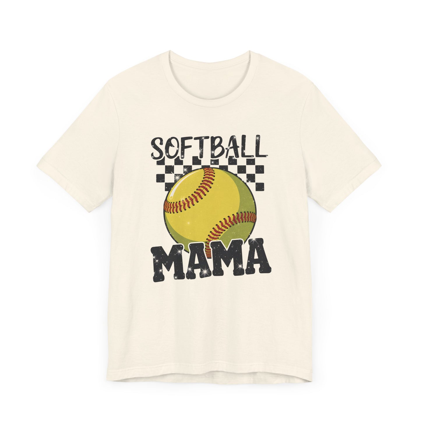 Softball Mama Jersey Short Sleeve Tee