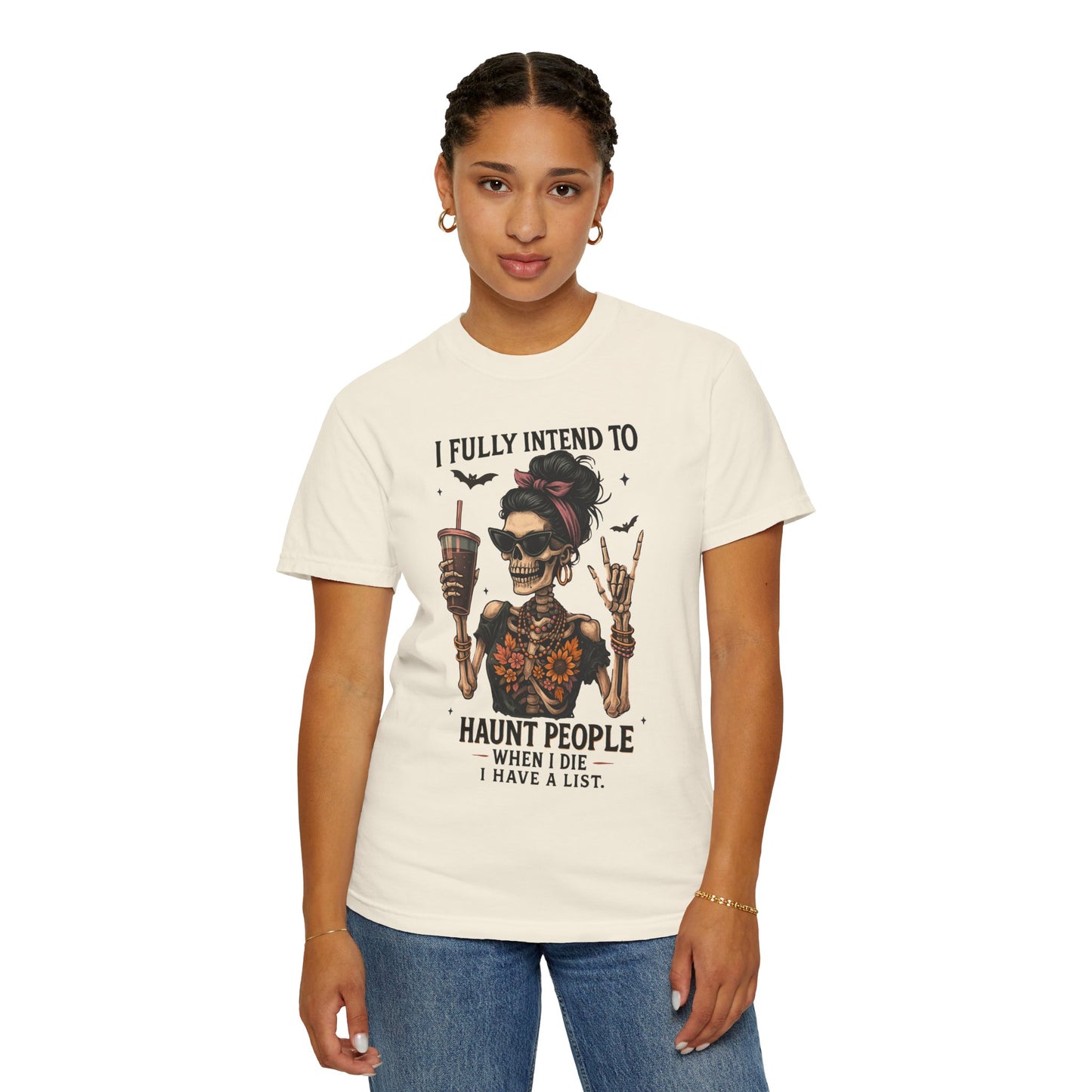 Haunt People Garment-Dyed T-shirt