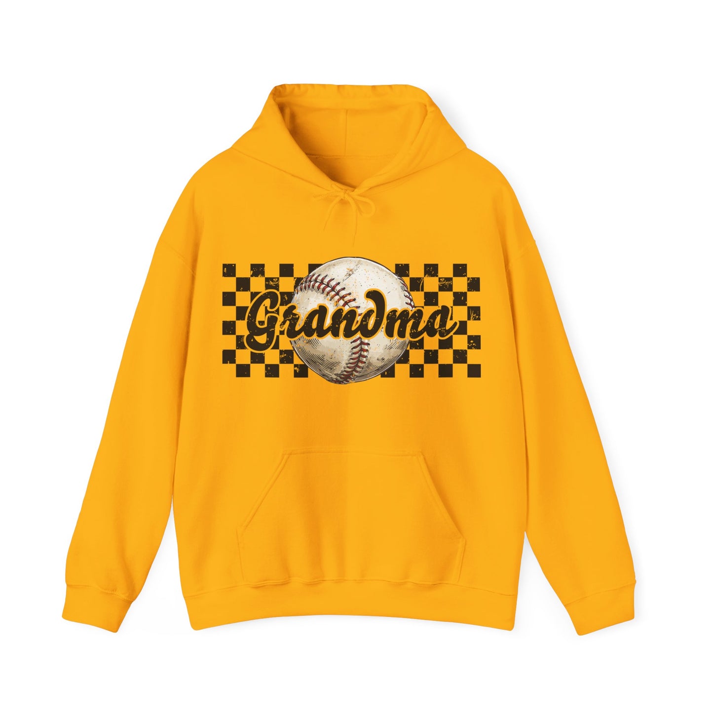 Baseball Grandma Heavy Blend™ Hooded Sweatshirt