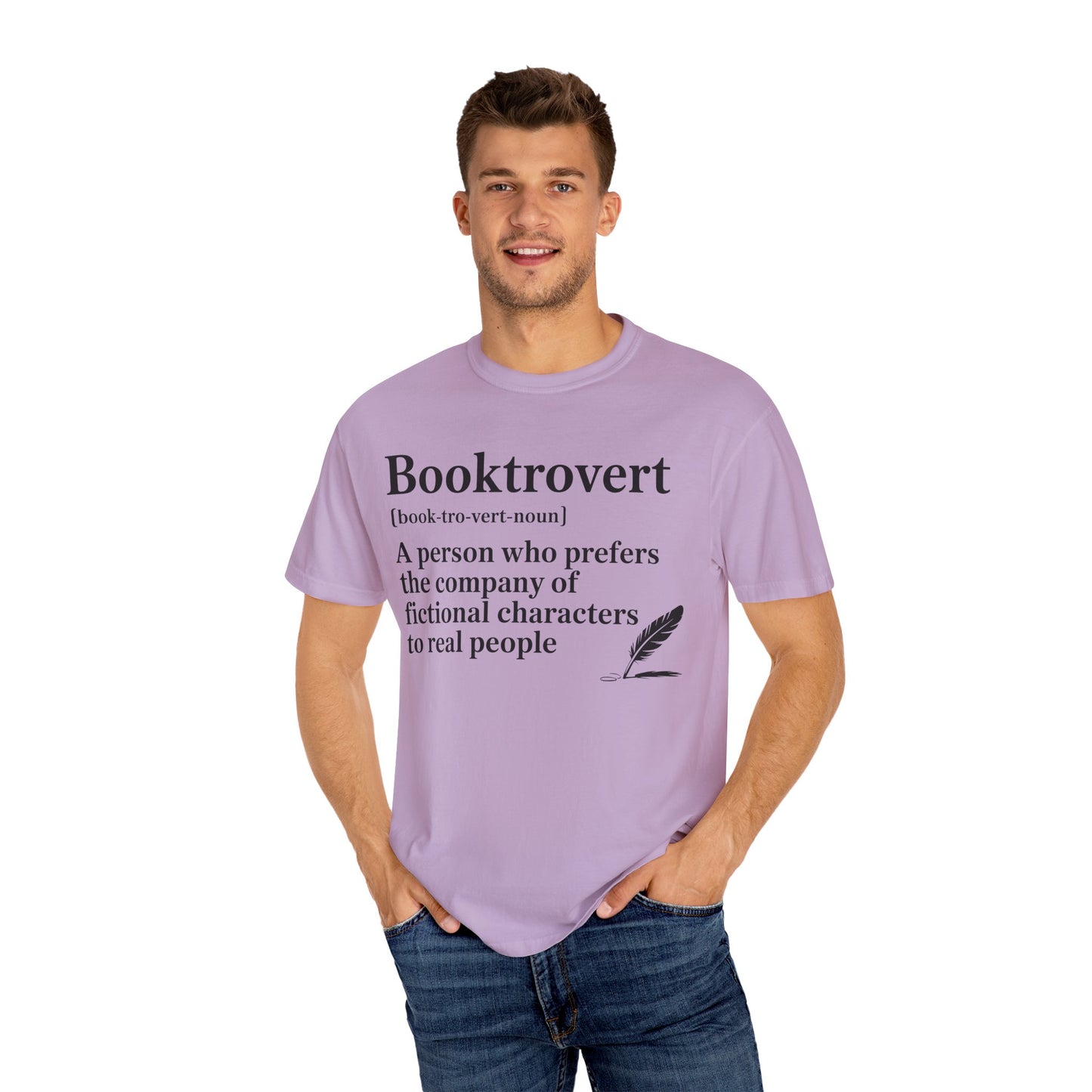 Booktrovert Garment-Dyed T-shirt