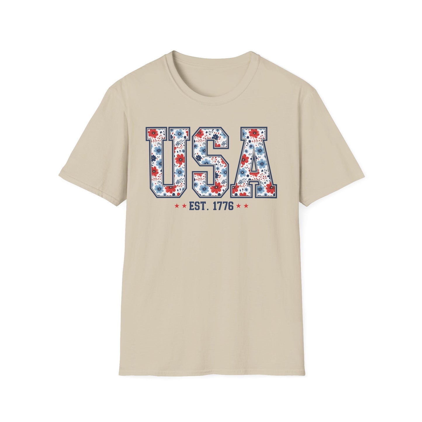 USA EST 1776 Softstyle T-Shirt