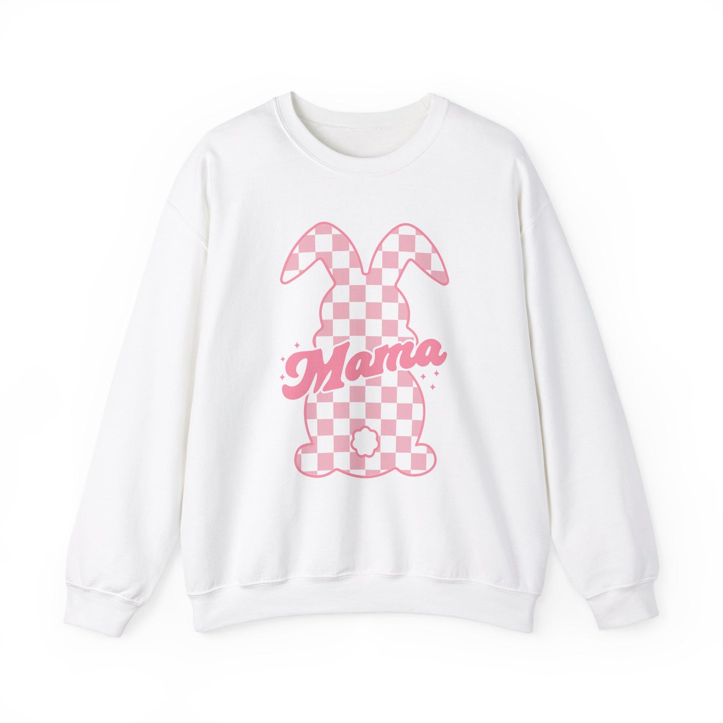 Pink Bunny Mama Heavy Blend™ Crewneck Sweatshirt