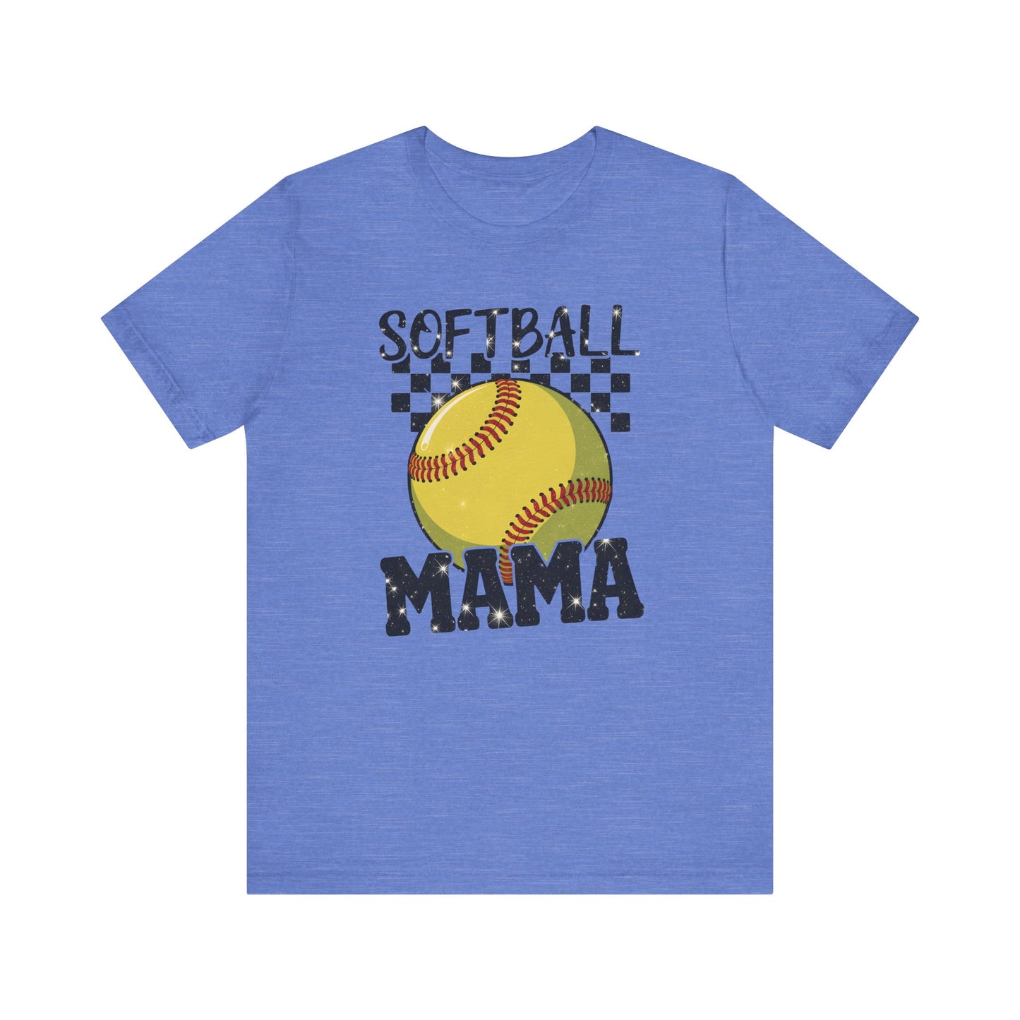 Softball Mama Jersey Short Sleeve Tee