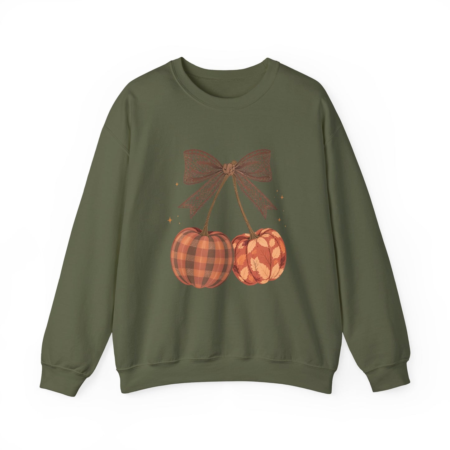 Preppy Cherry Pumpkins Heavy Blend™ Crewneck Sweatshirt