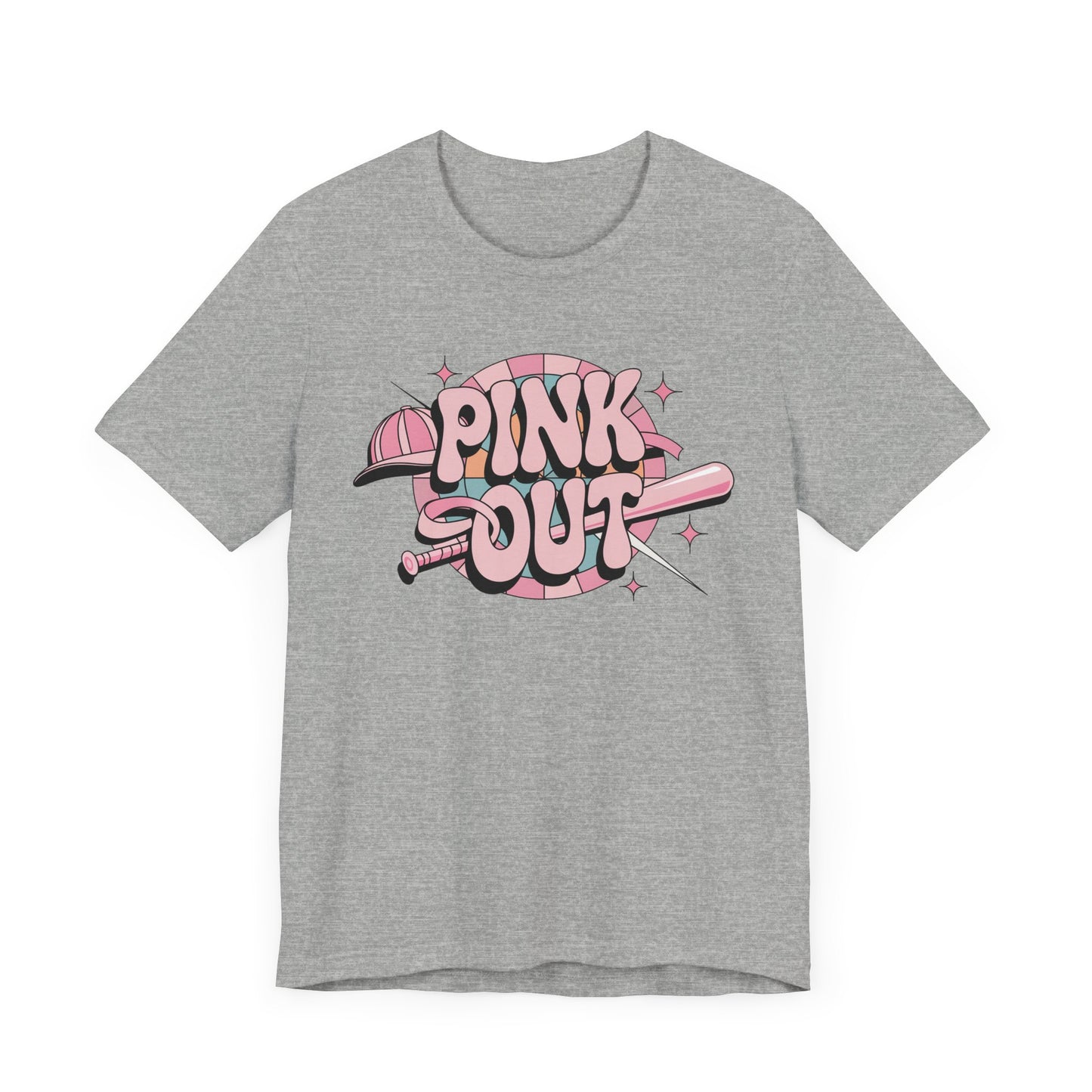 Baseball Pink Out Jersey Short Sleeve Tee