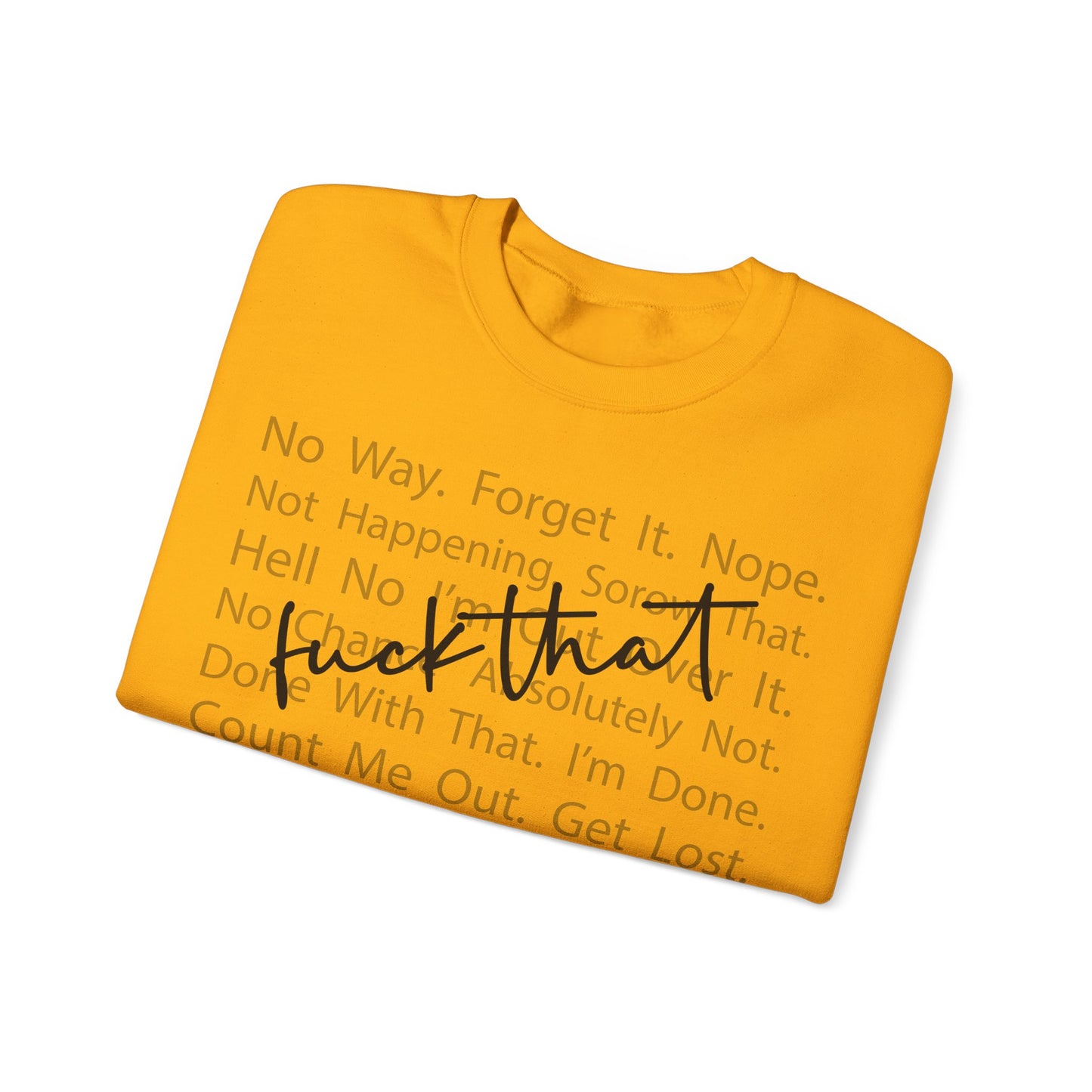 F That Heavy Blend™ Crewneck Sweatshirt