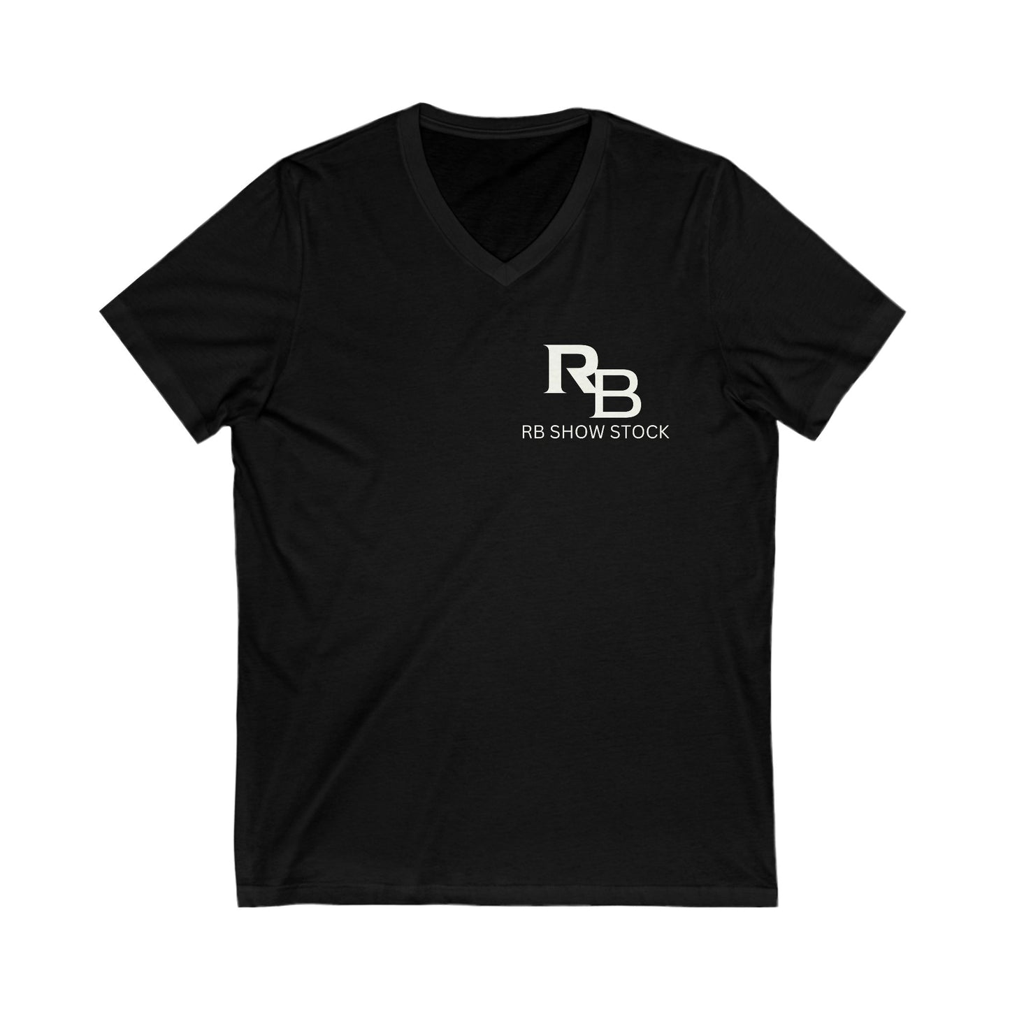 RB White CYOT Jersey Short Sleeve V-Neck Tee