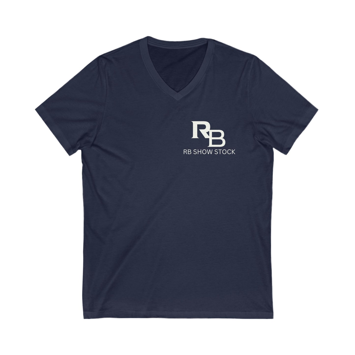 RB White CYOT Jersey Short Sleeve V-Neck Tee