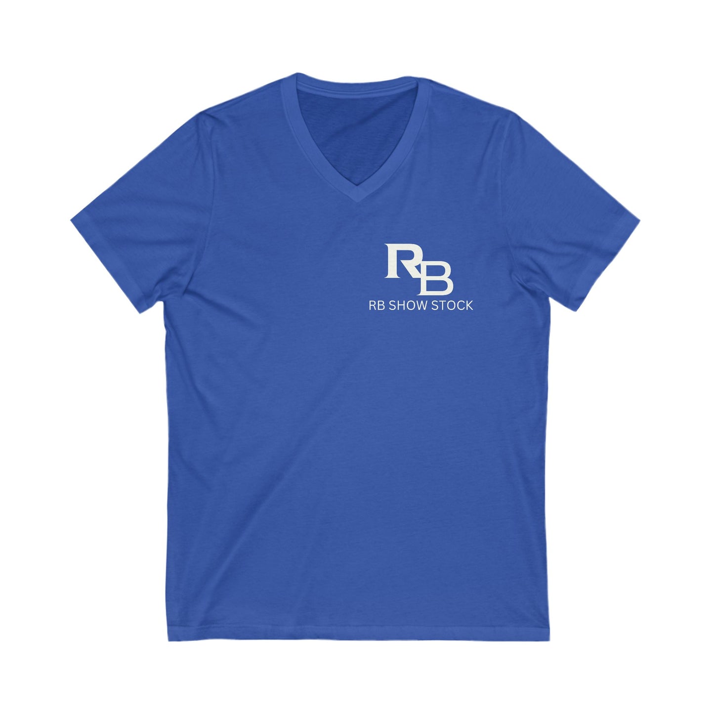 RB White CYOT Jersey Short Sleeve V-Neck Tee