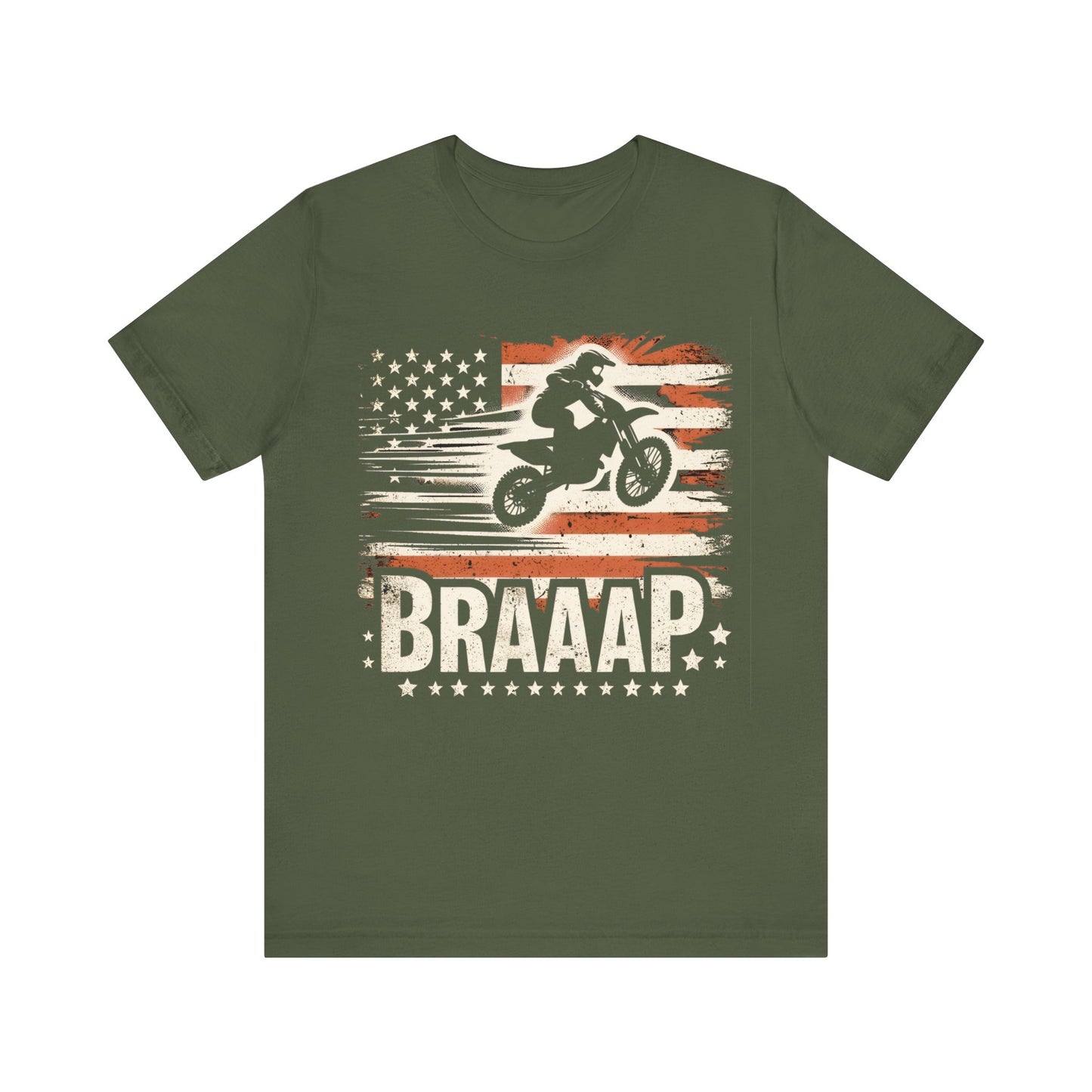 Braaap Flag Jersey Short Sleeve Tee