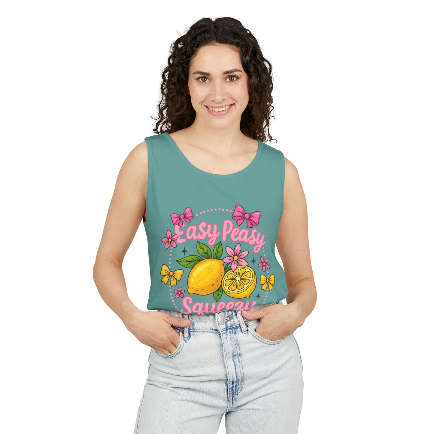 Easy Peasy Garment-Dyed Tank Top