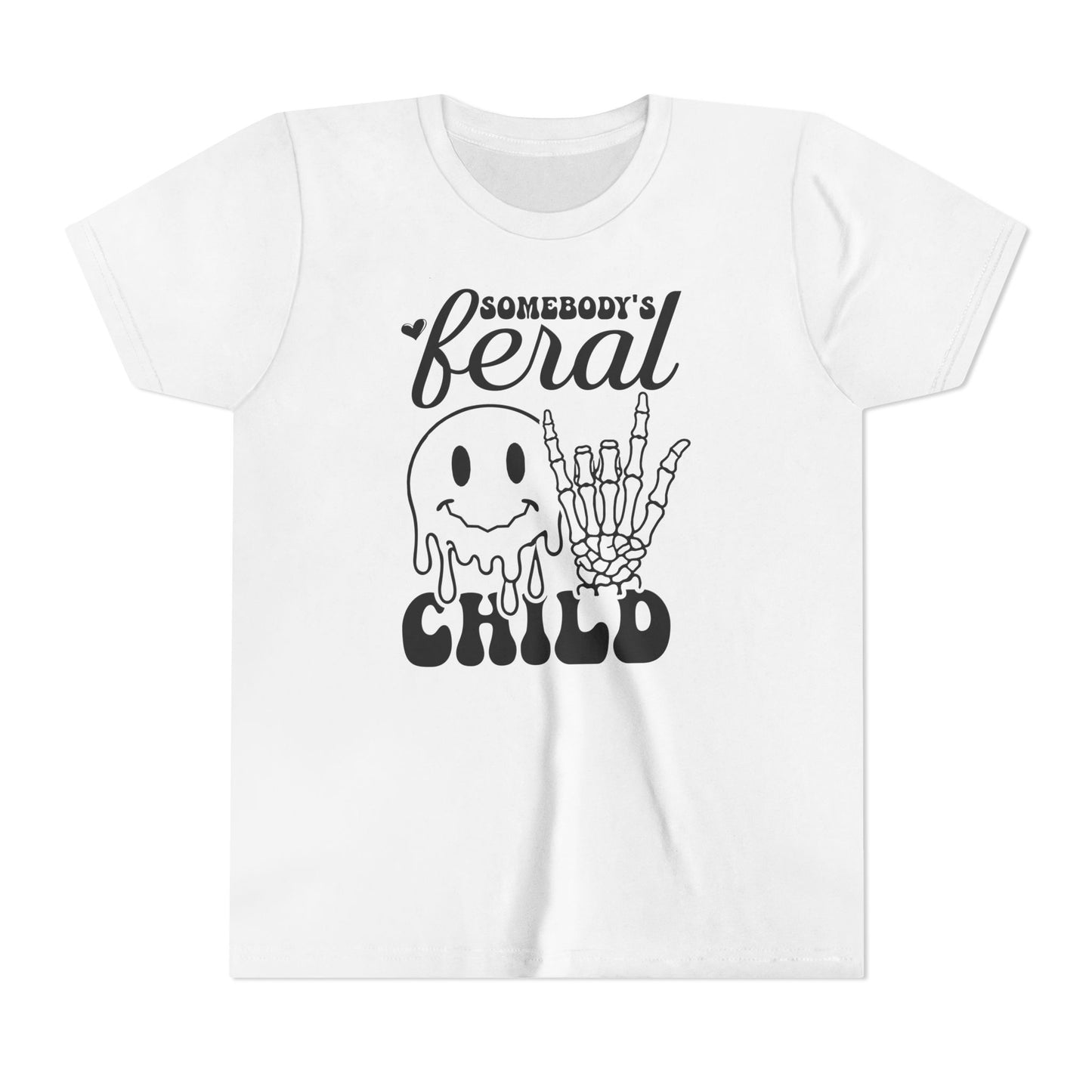 Somebody’s Feral Child Youth Short Sleeve Tee