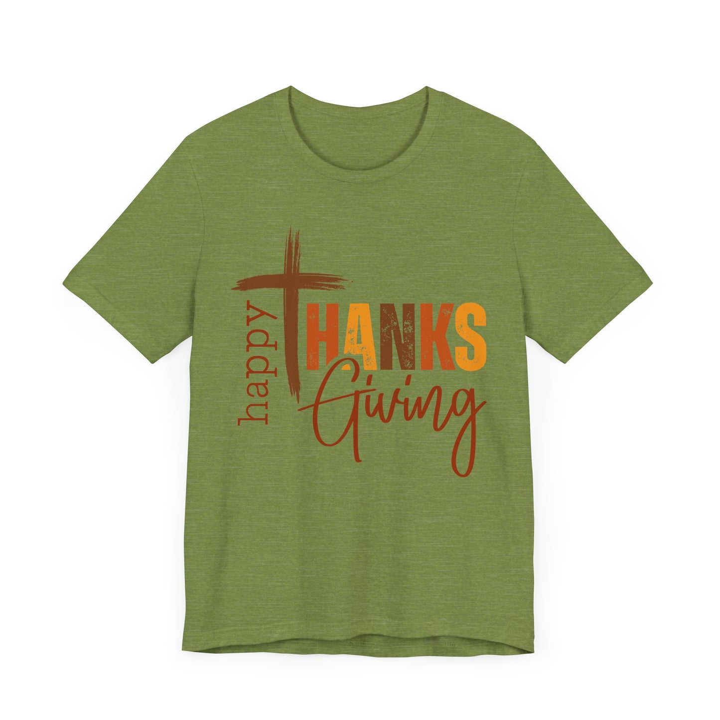 Happy Thanks Giving Jersey Short Sleeve Tee