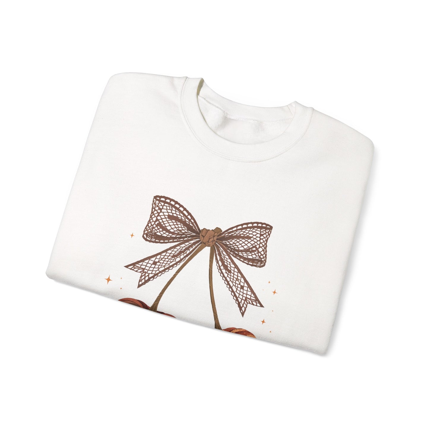 Preppy Cherry Pumpkins Heavy Blend™ Crewneck Sweatshirt