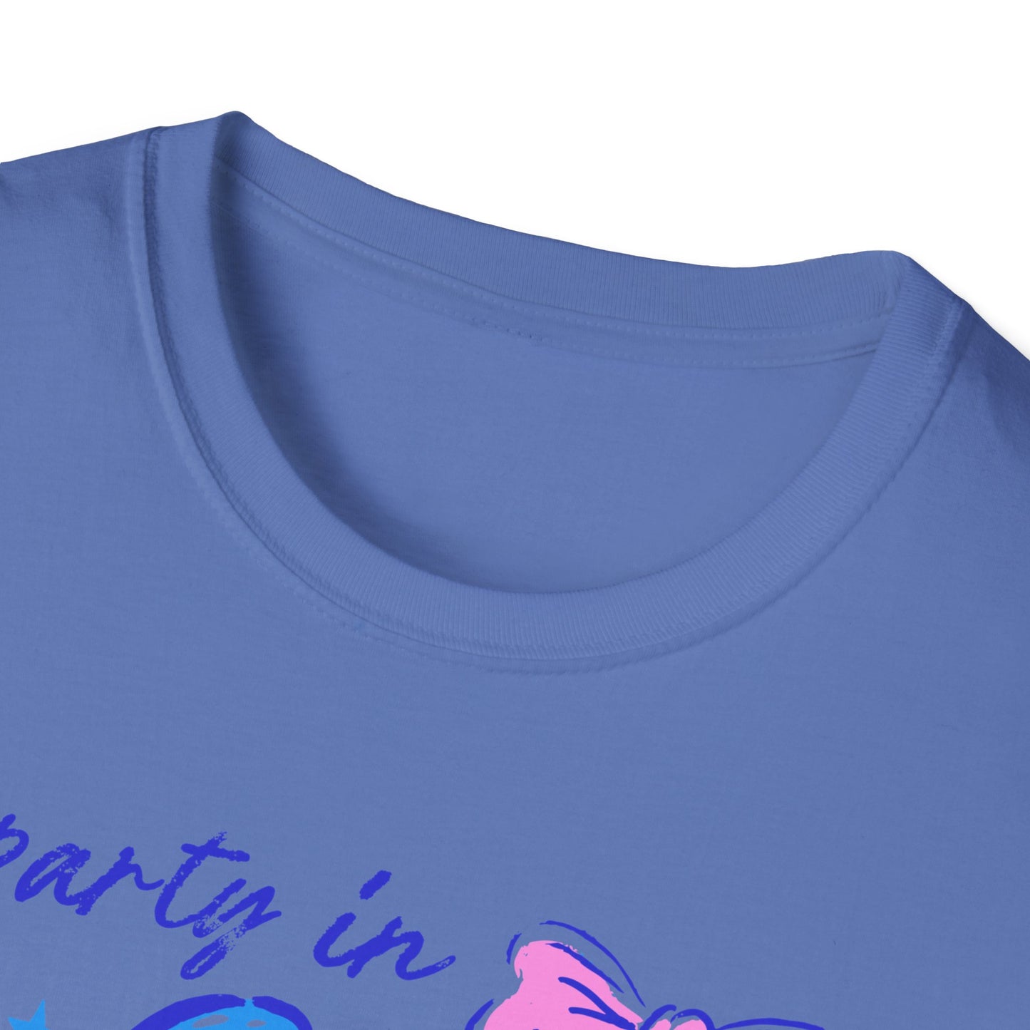 Party In The USA Balloon Dog Softstyle T-Shirt