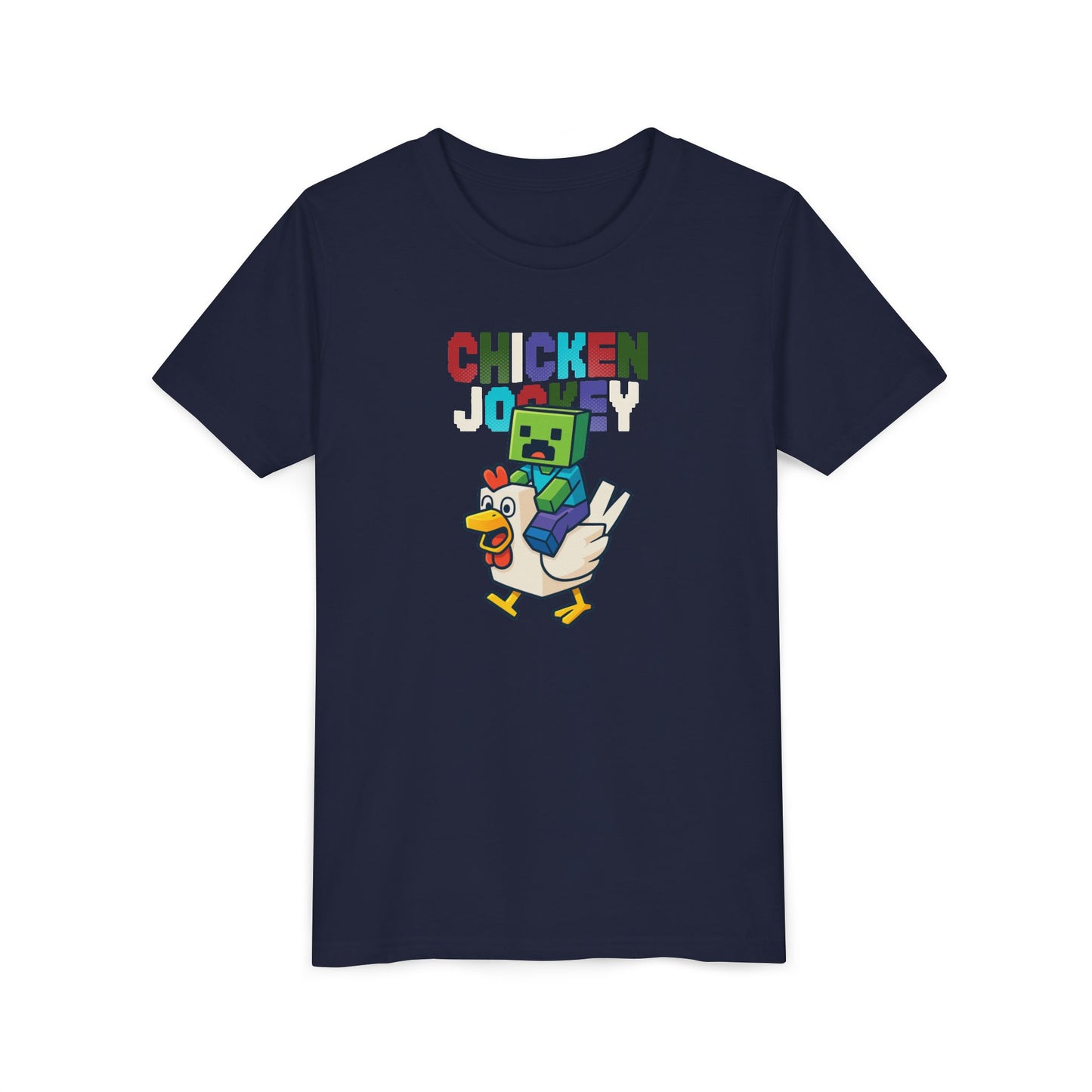 Chicken Jockey Youth Short Sleeve Tee