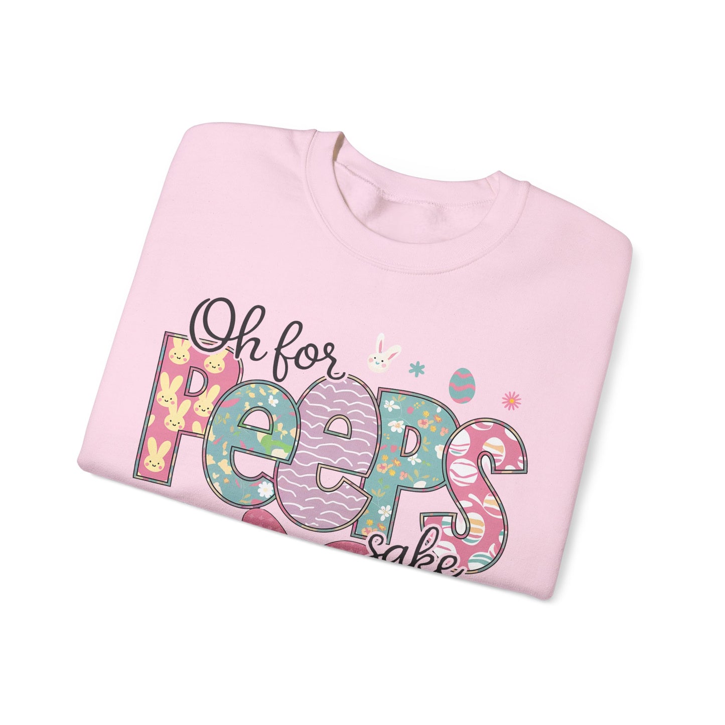 Oh For Peeps Sake Heavy Blend™ Crewneck Sweatshirt