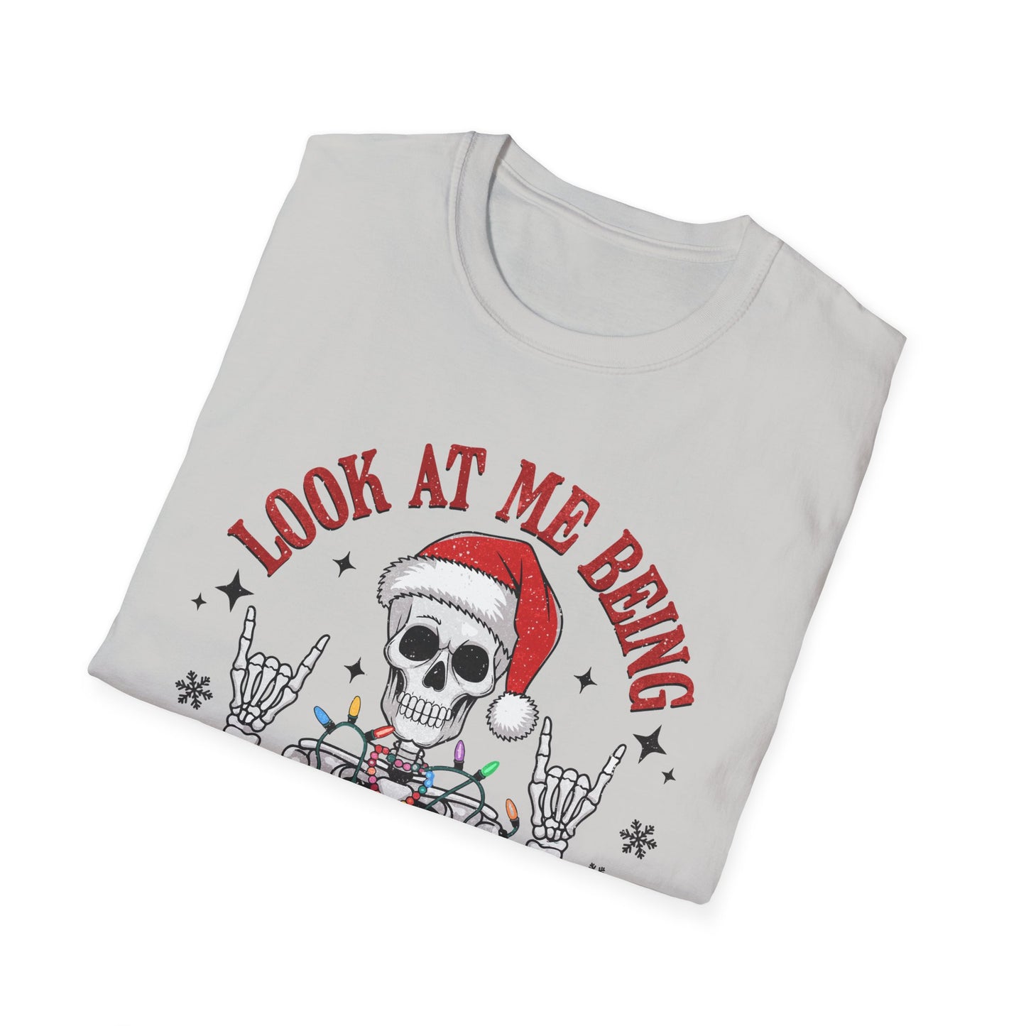 Festive Skellie Softstyle T-Shirt