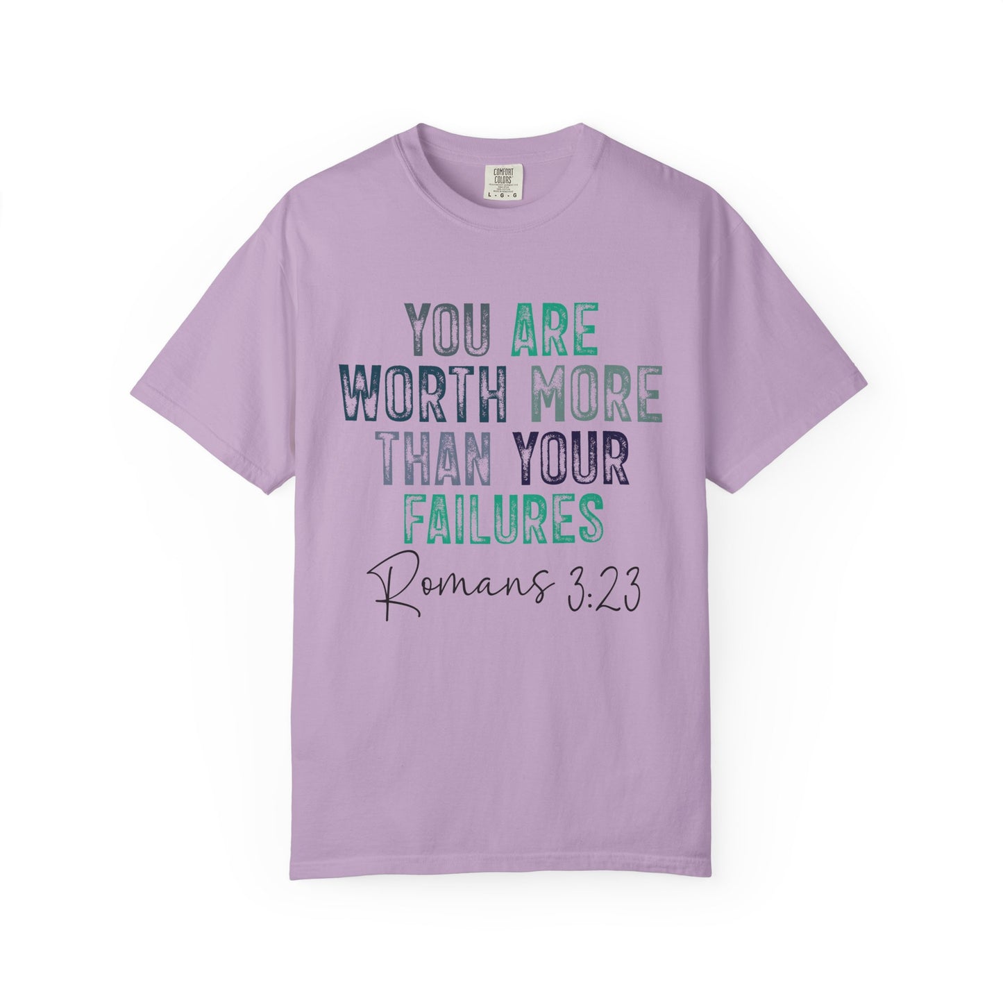 Know Your Worth Garment-Dyed T-shirt