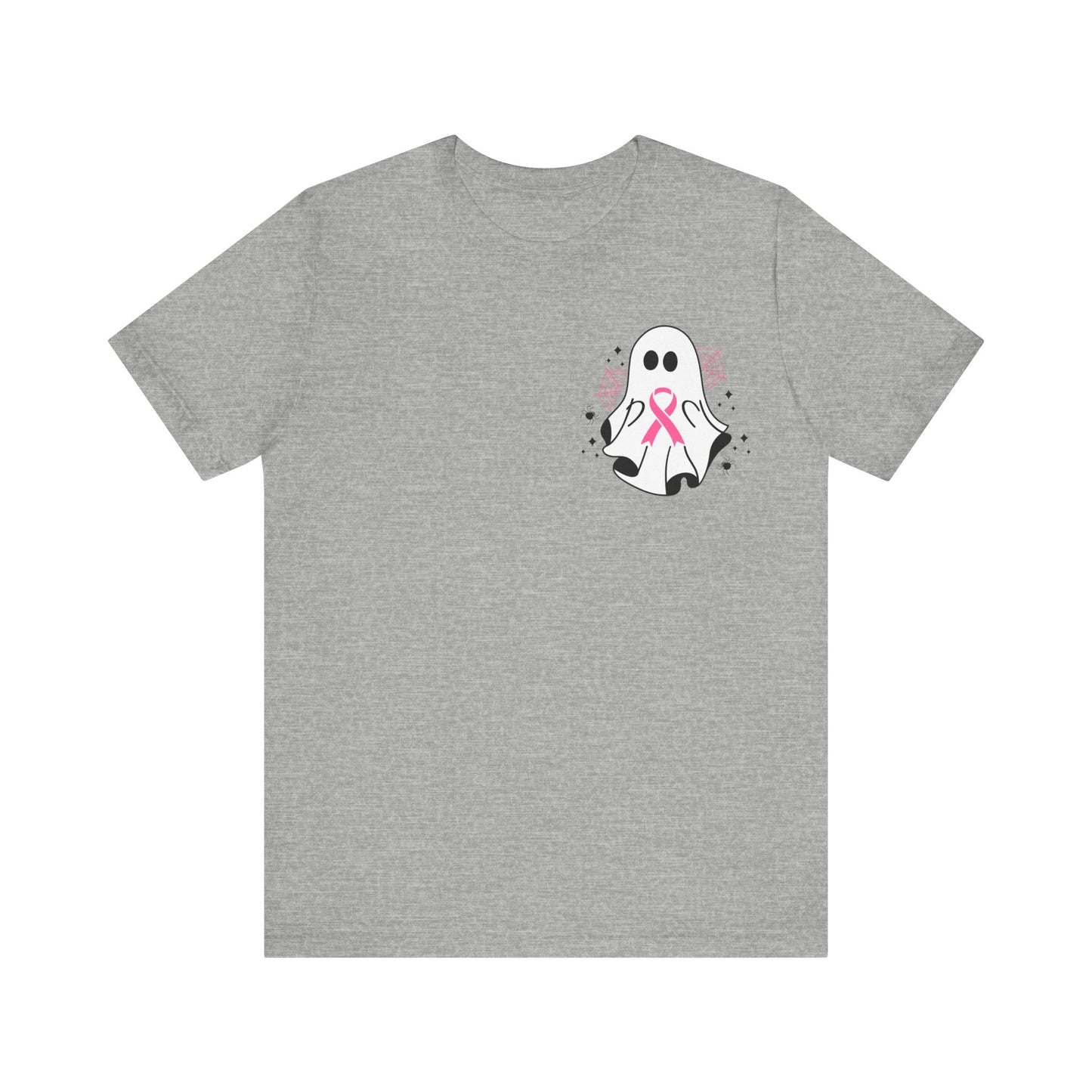 Breast Cancer Is Boo Sheet Jersey Short Sleeve Tee