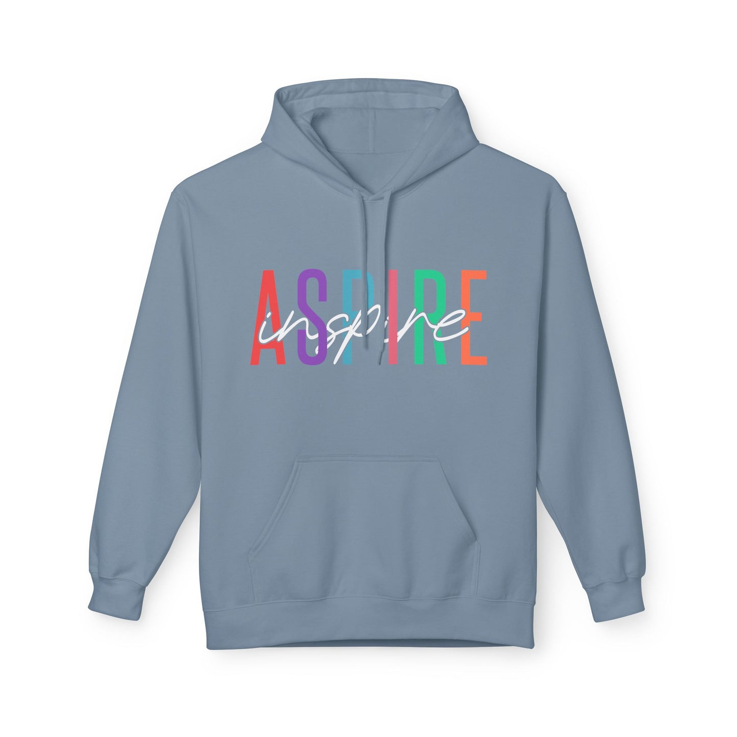 Aspire Inspire Midweight Softstyle Fleece Hoodie