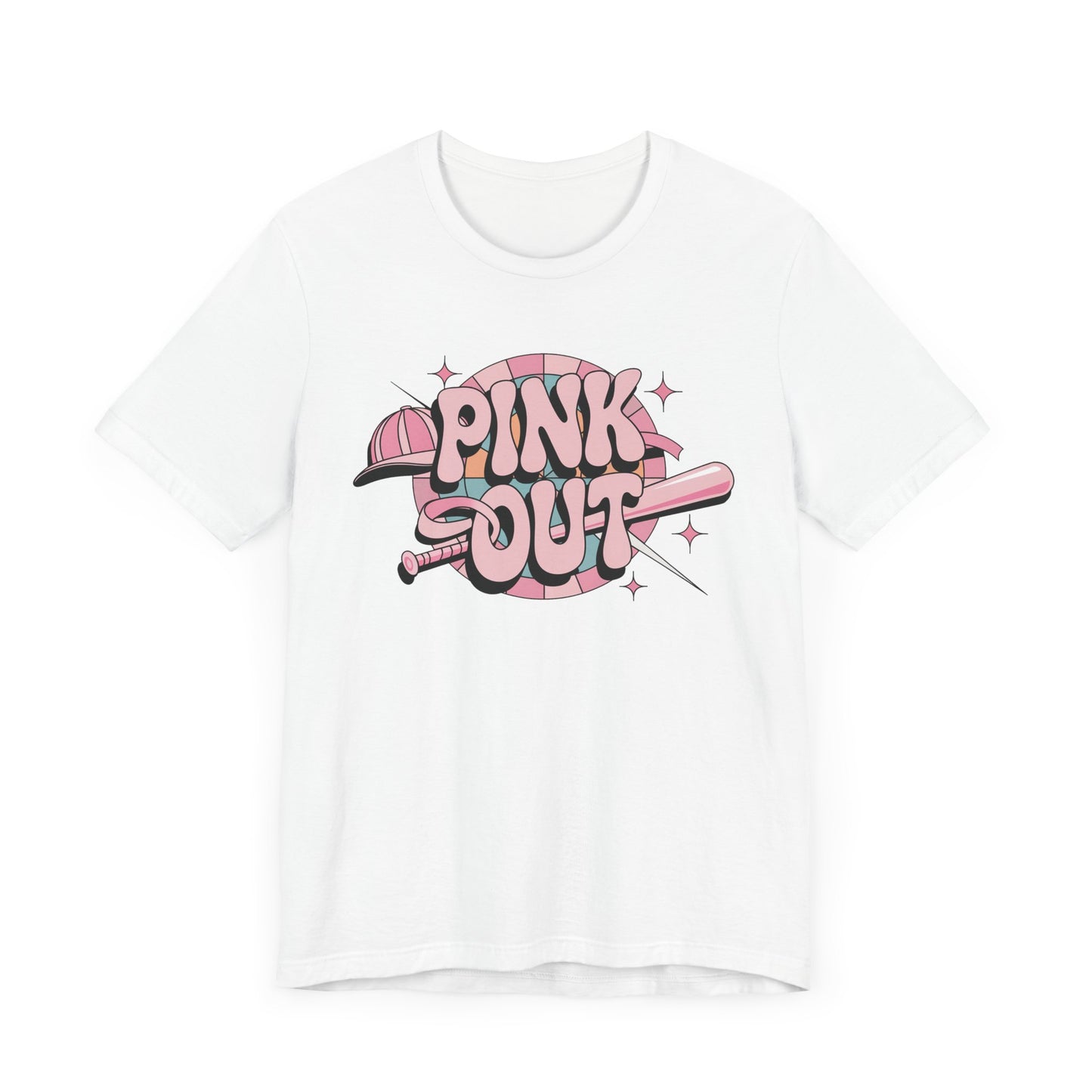 Baseball Pink Out Jersey Short Sleeve Tee