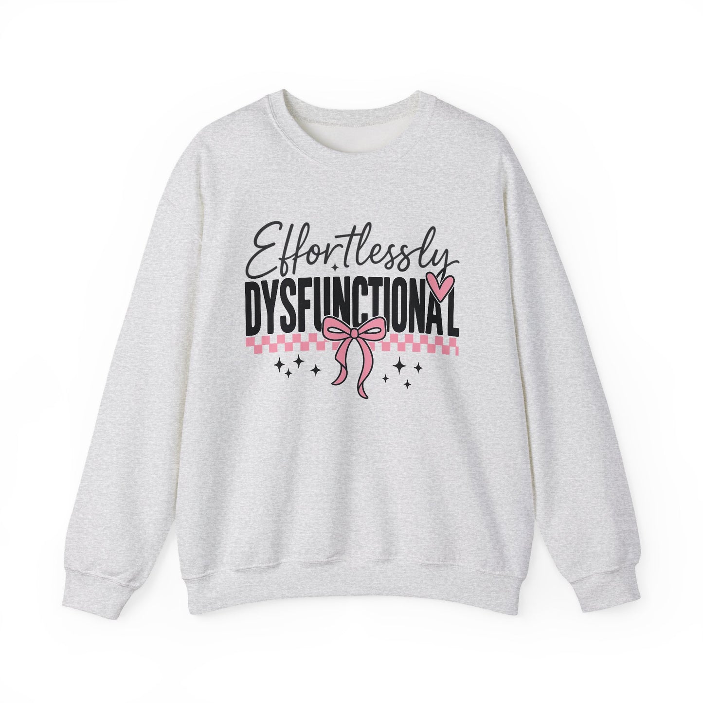 Effortlessly Dysfunctional Heavy Blend™ Crewneck Sweatshirt