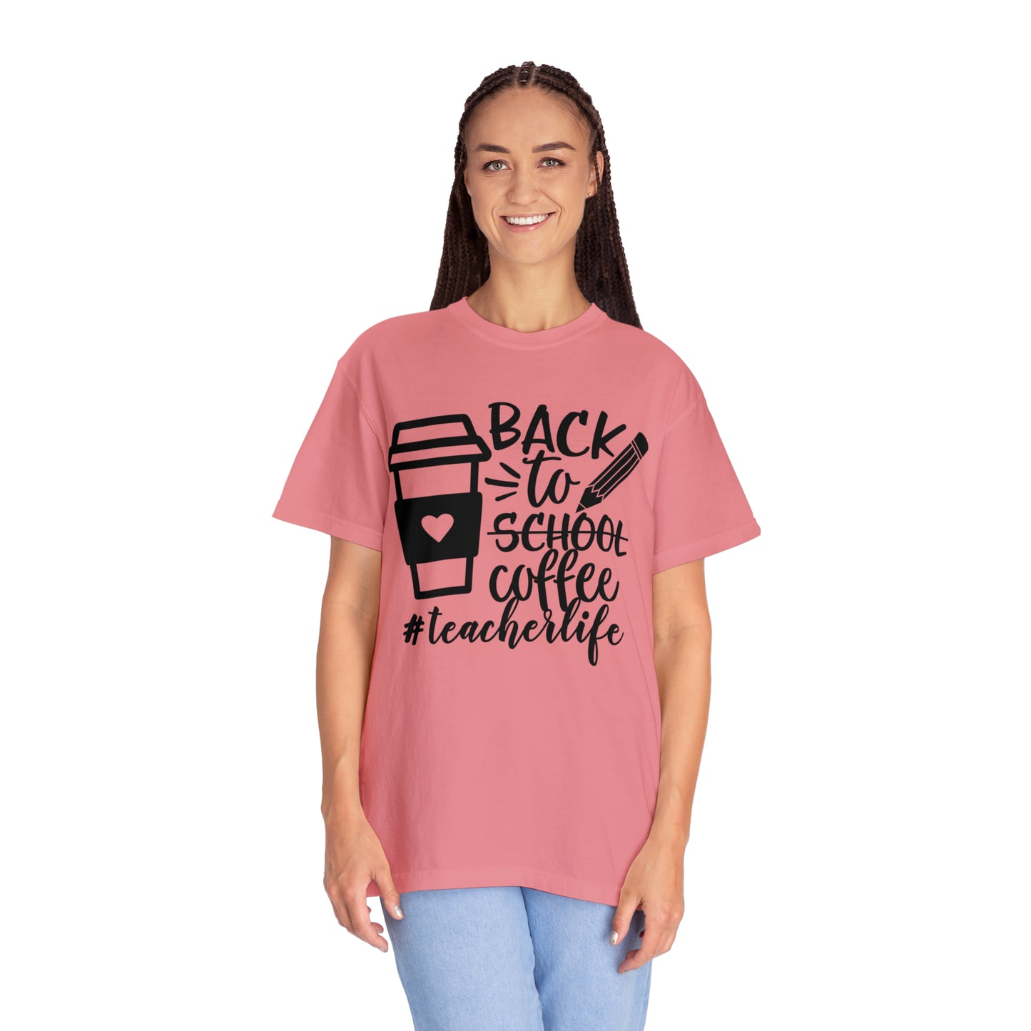 Back To Coffee Garment-Dyed T-shirt
