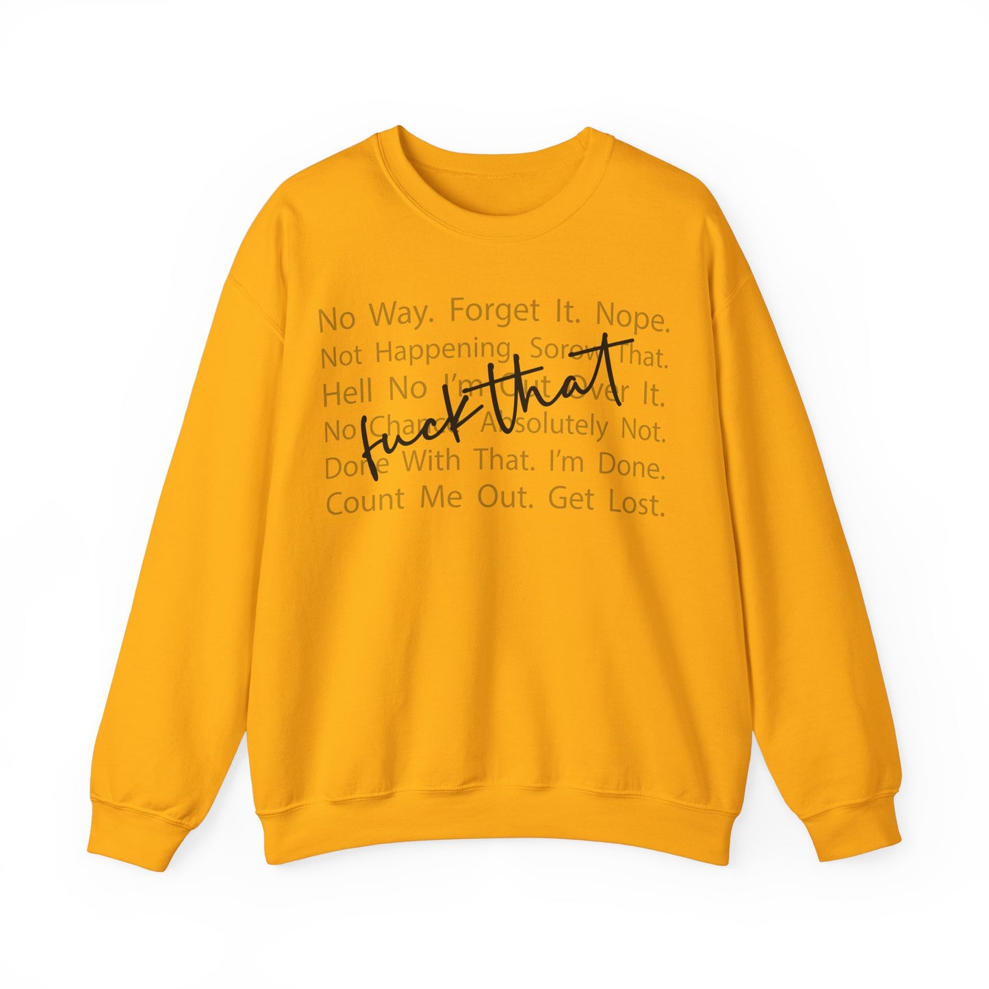 F That Heavy Blend™ Crewneck Sweatshirt