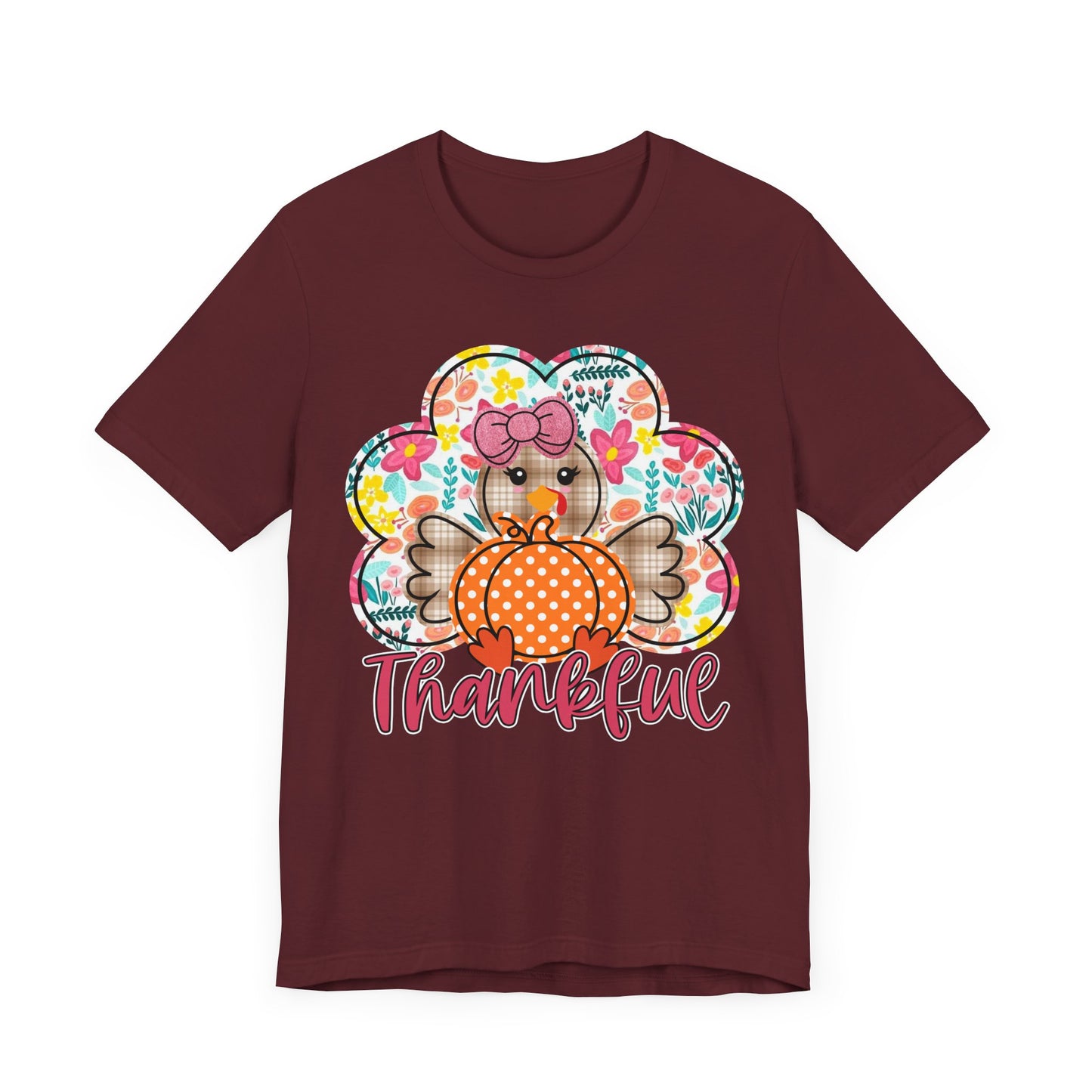 Thankful Turkey Jersey Short Sleeve Tee