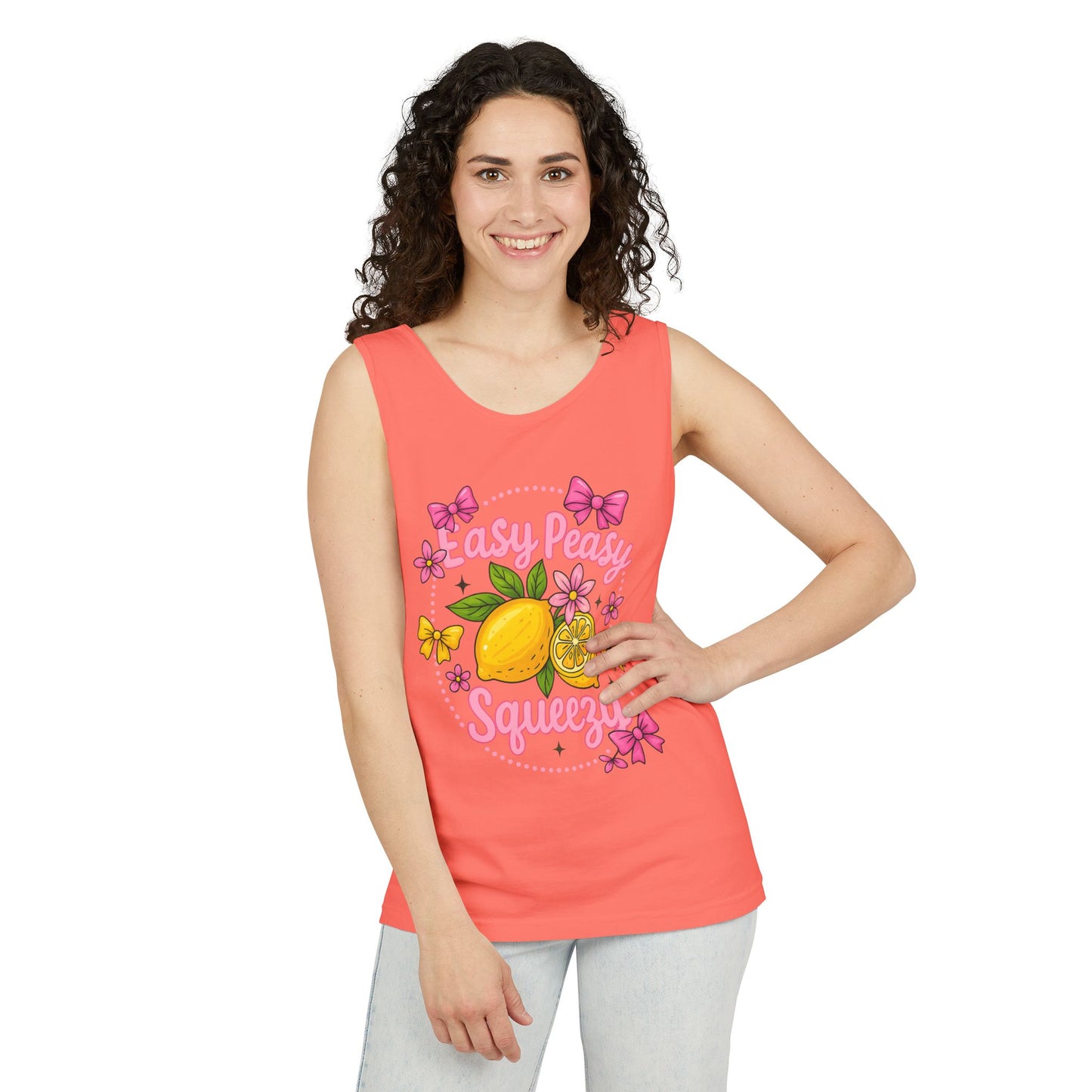 Easy Peasy Garment-Dyed Tank Top