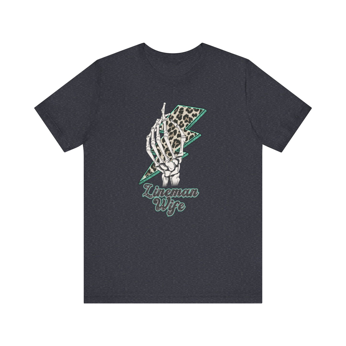 Lineman Wife Jersey Short Sleeve Tee