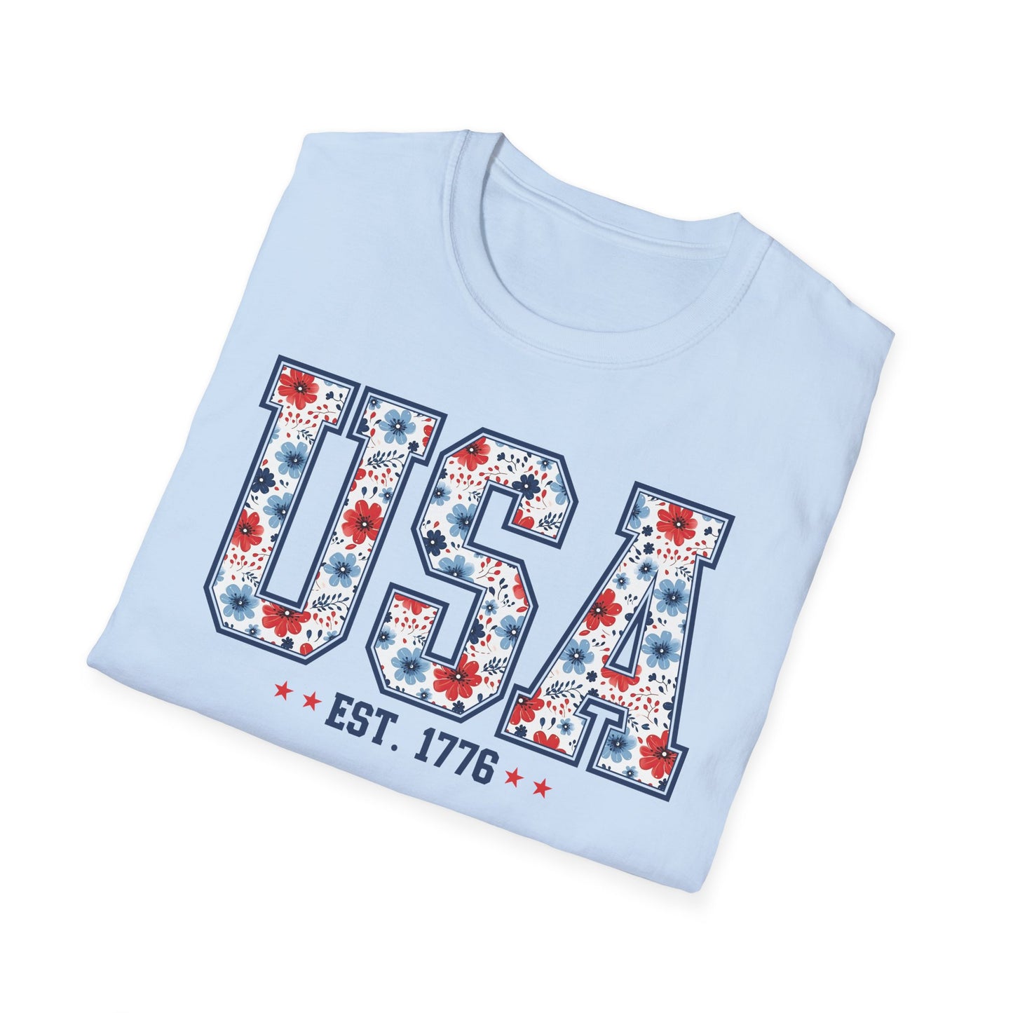 USA EST 1776 Softstyle T-Shirt