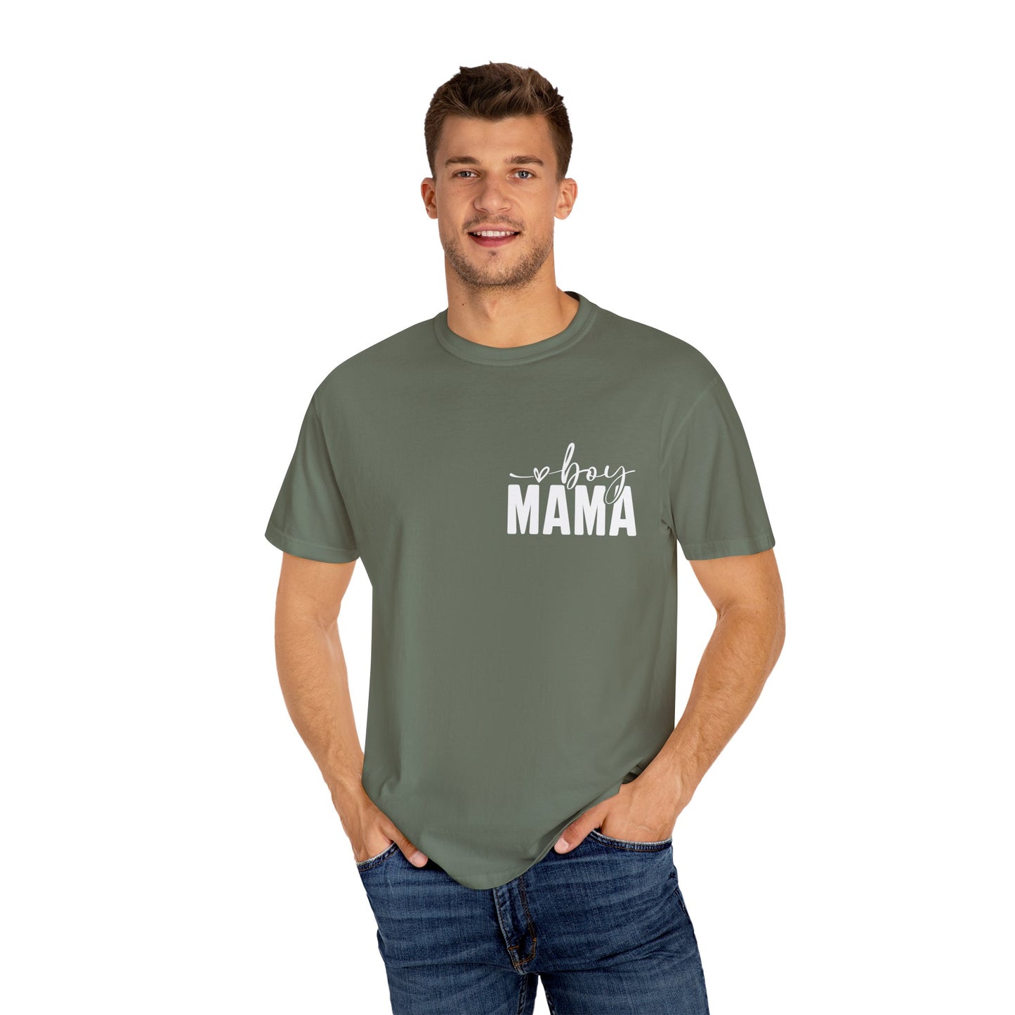 Boy Mama Pocket Garment-Dyed T-shirt