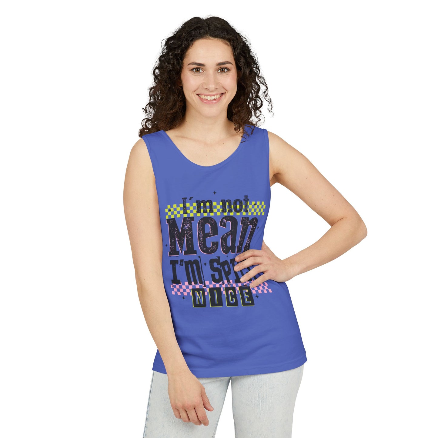 Spicy Nice Garment-Dyed Tank Top