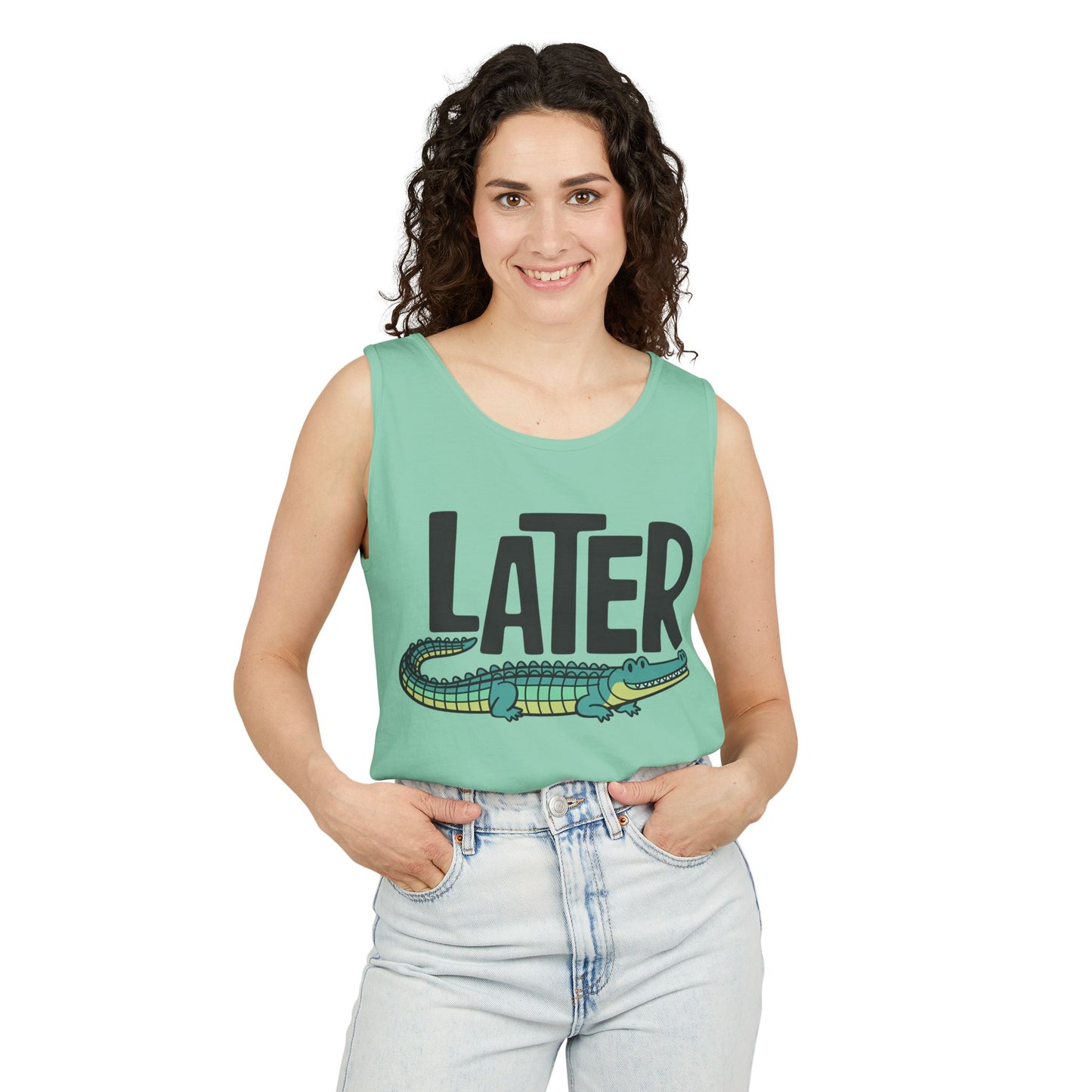 Later Gator Garment-Dyed Tank Top