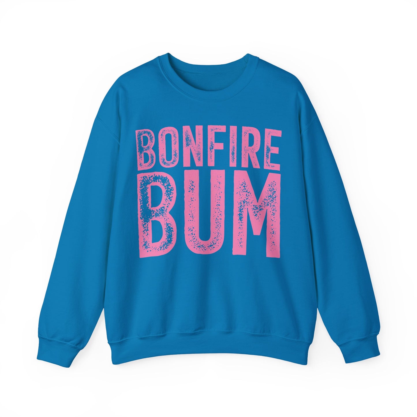 Pink Bonfire Bum Heavy Blend™ Crewneck Sweatshirt
