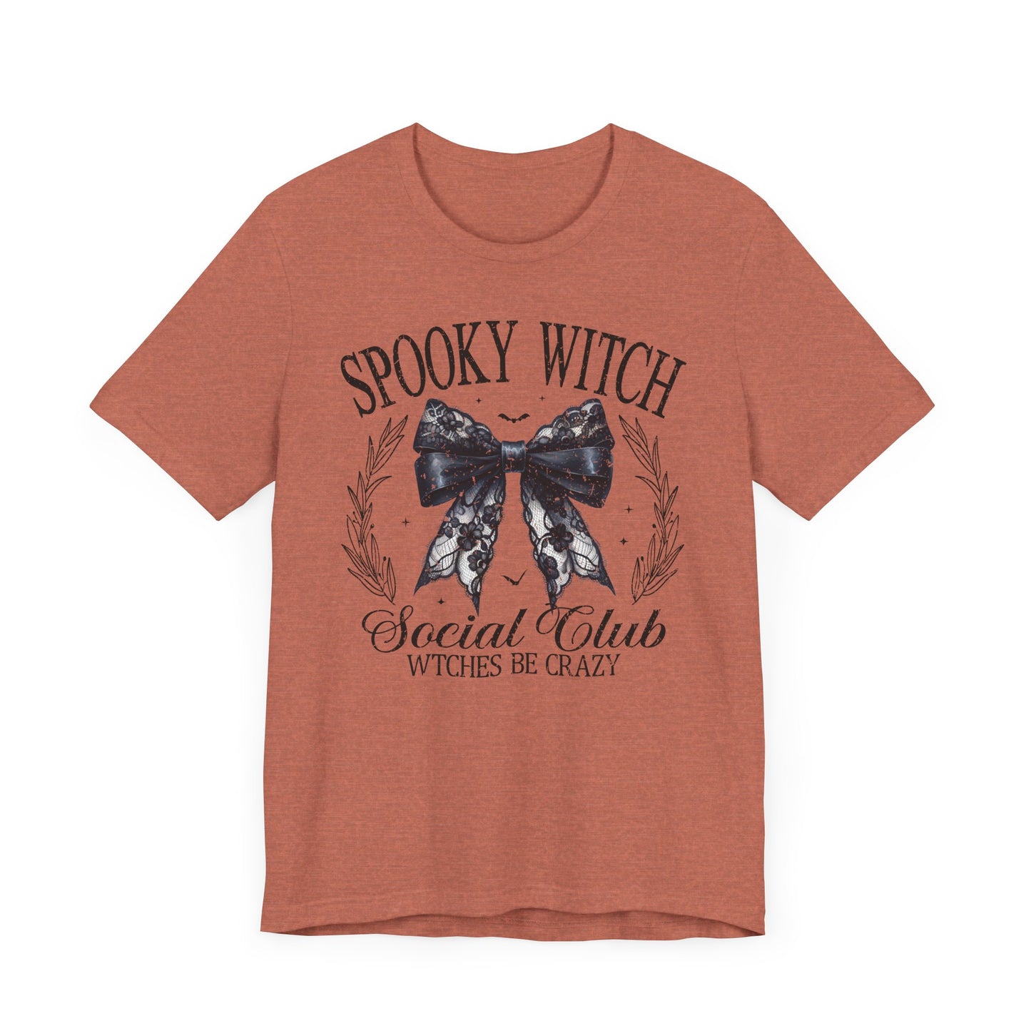Spooky Witch Social Club Jersey Short Sleeve Tee
