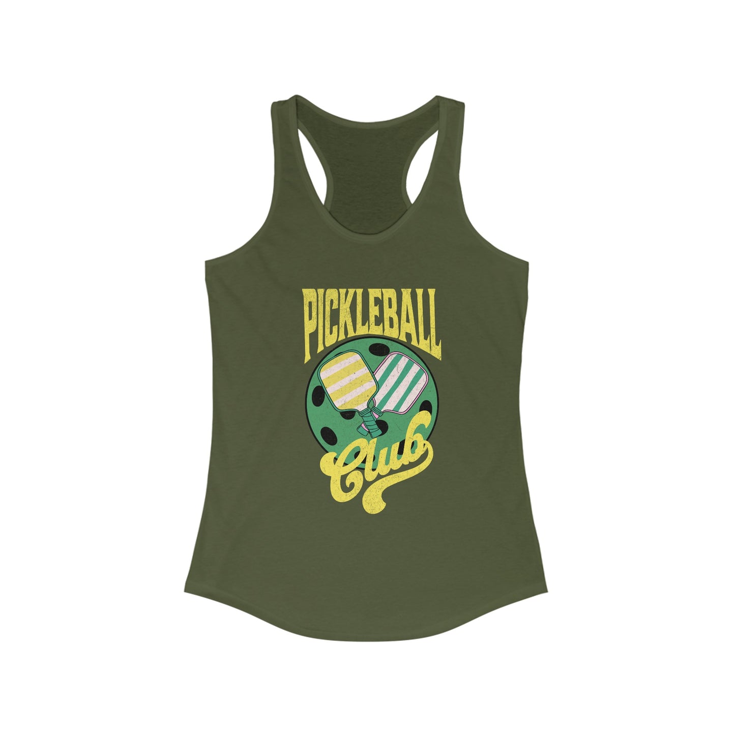 Pickleball Club Women's Ideal Racerback Tank