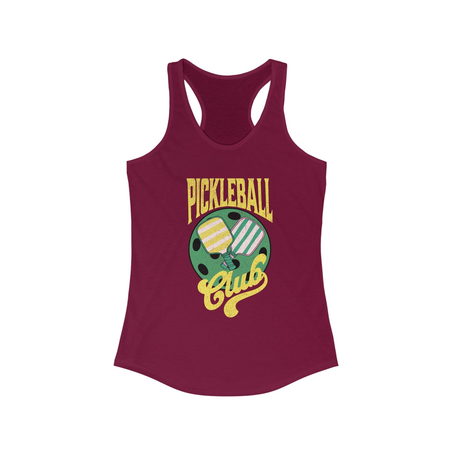 Pickleball Club Women's Ideal Racerback Tank