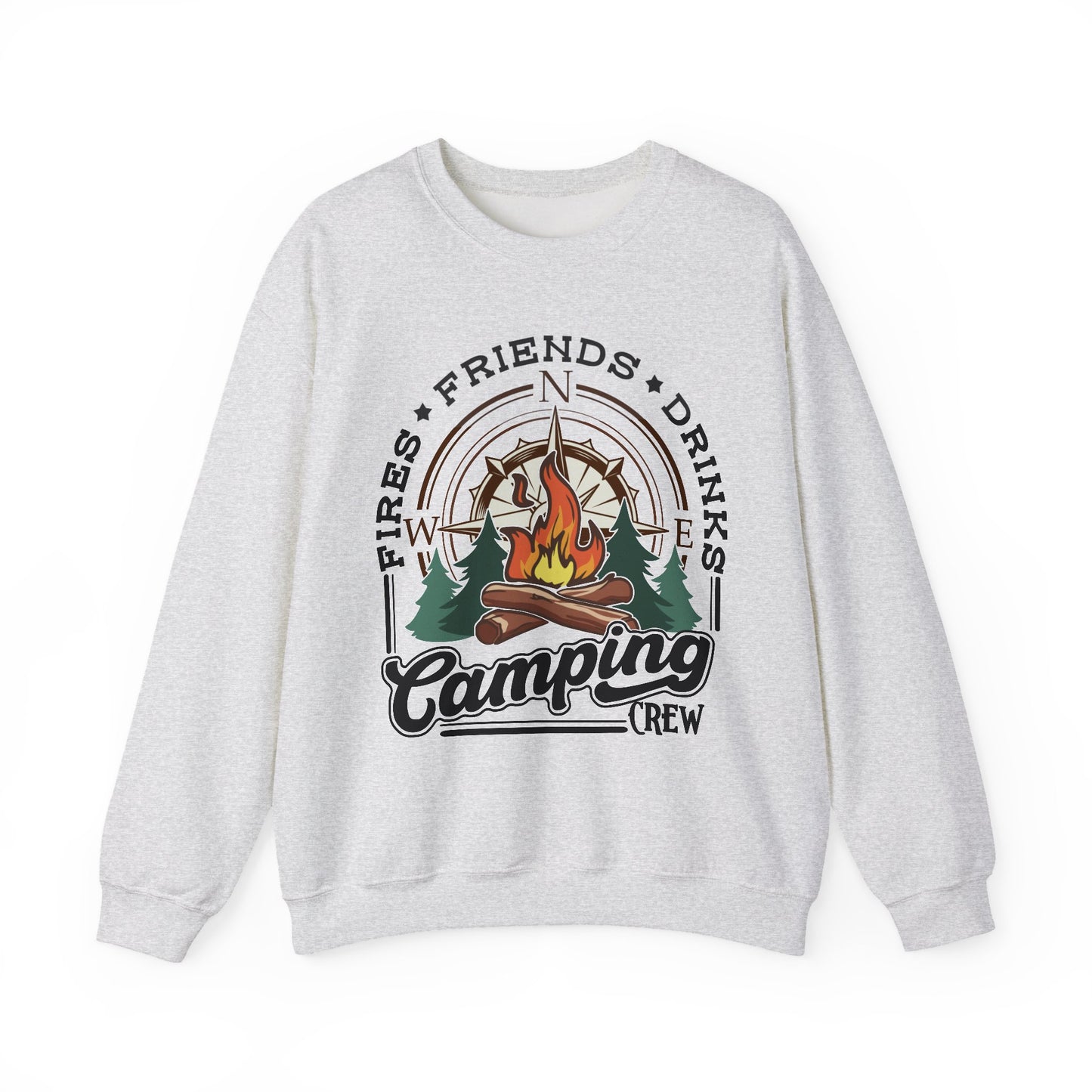 Camping Crew Heavy Blend™ Crewneck Sweatshirt